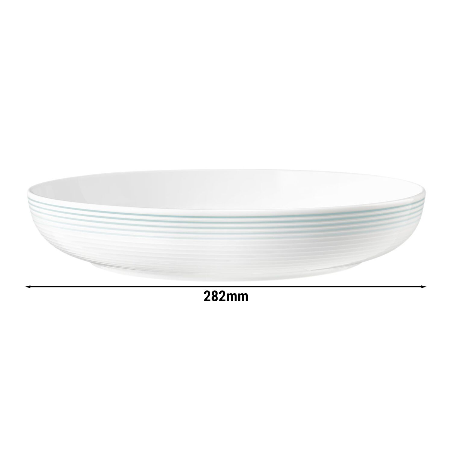 (2 pcs) SELTMANN WEIDEN | Bol - Ø 280 mm - Bleu arctique