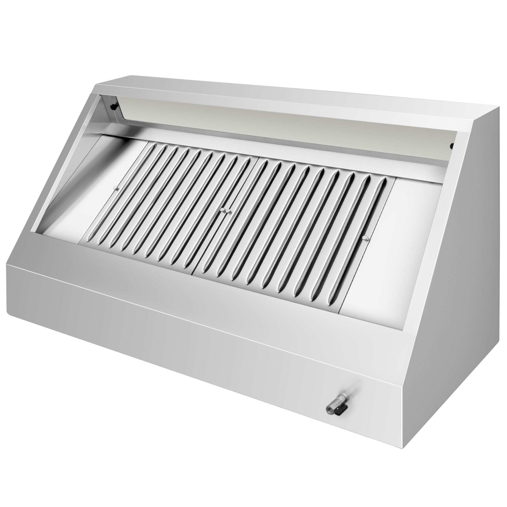 Hotte murale – 1200 mm – avec filtre et éclairage