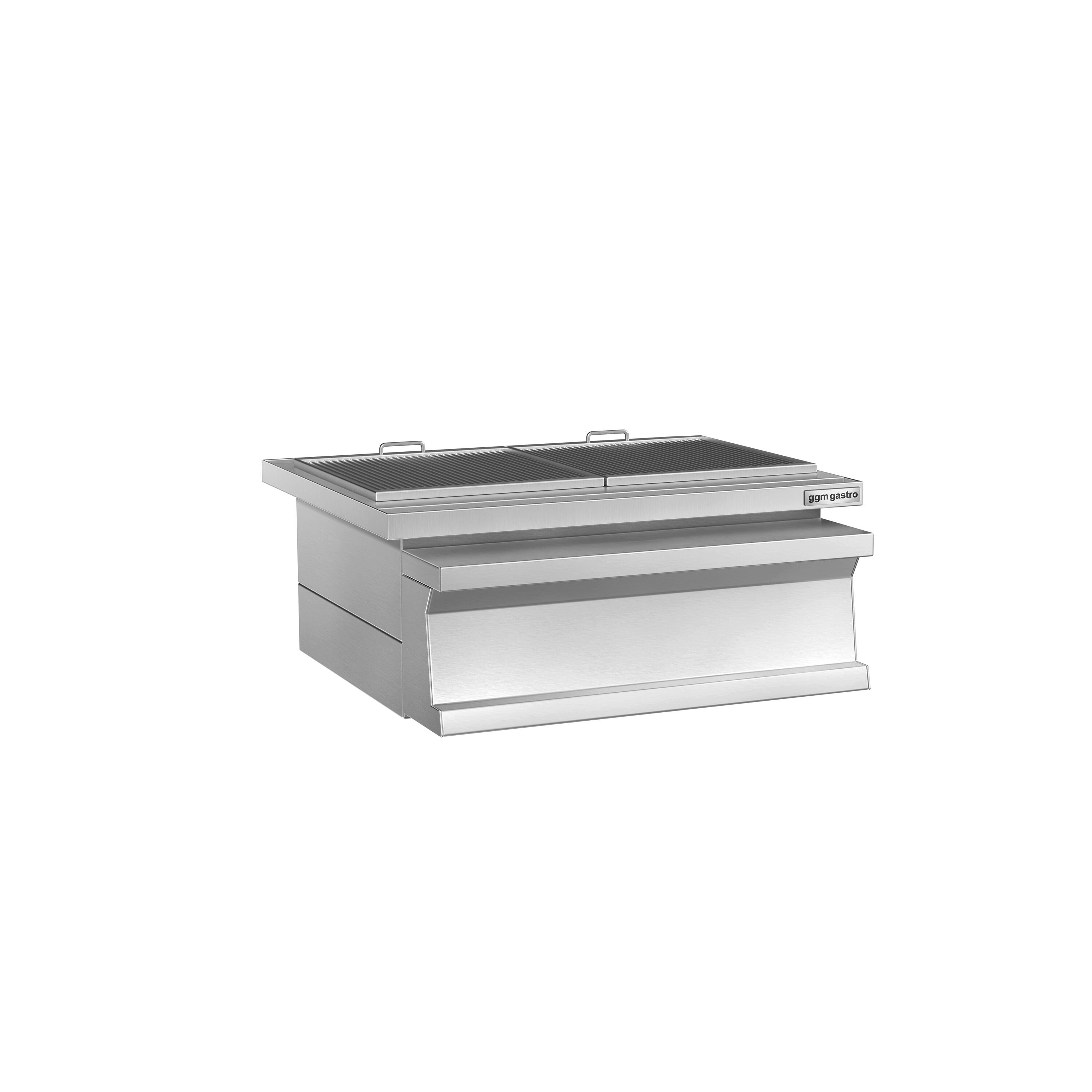 Stainless Steel Charcoal Grill - 810mm - 2 grill grates