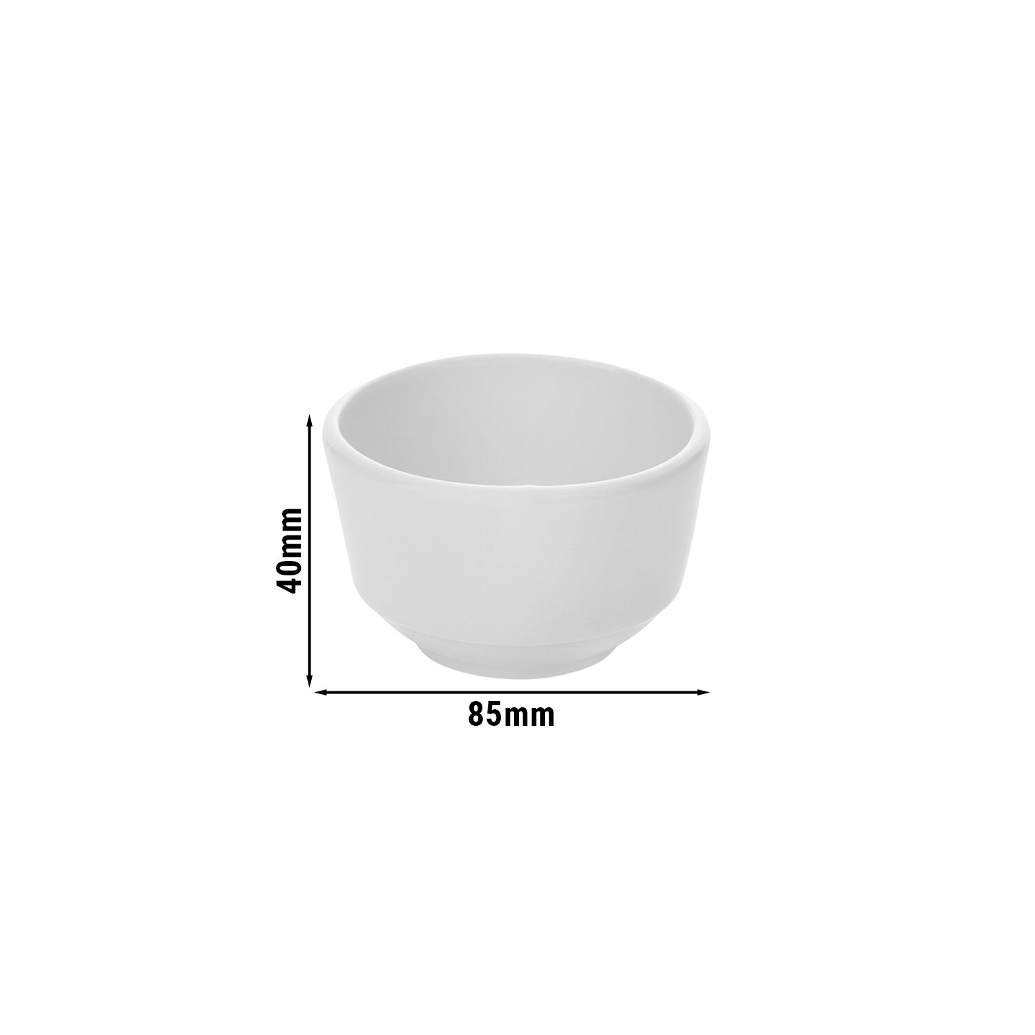 (6 pièces) WMF | SYNERGY - Coupelle à sauce - haute - Ø 85 mm