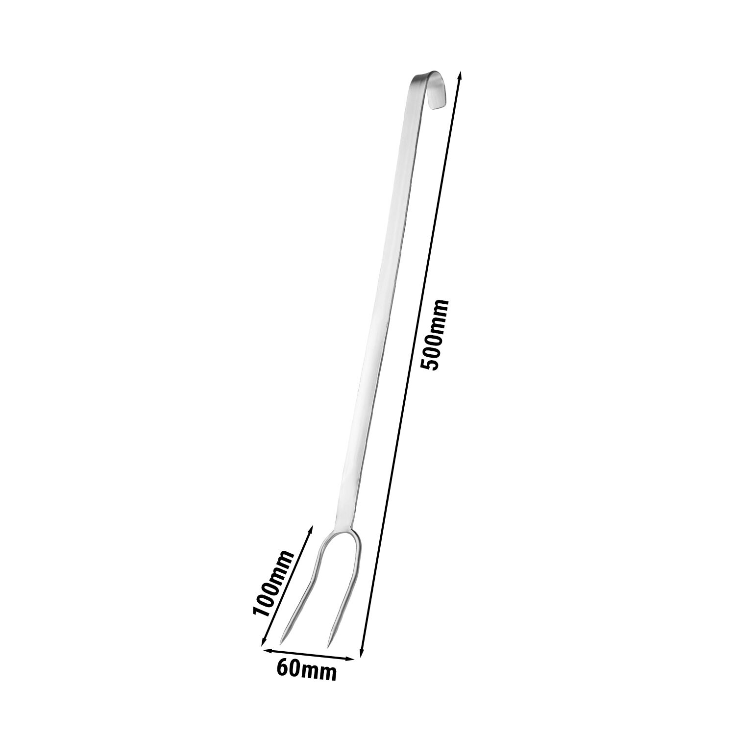(4 pcs) Fourchette à découper - 615mm - 2 dents