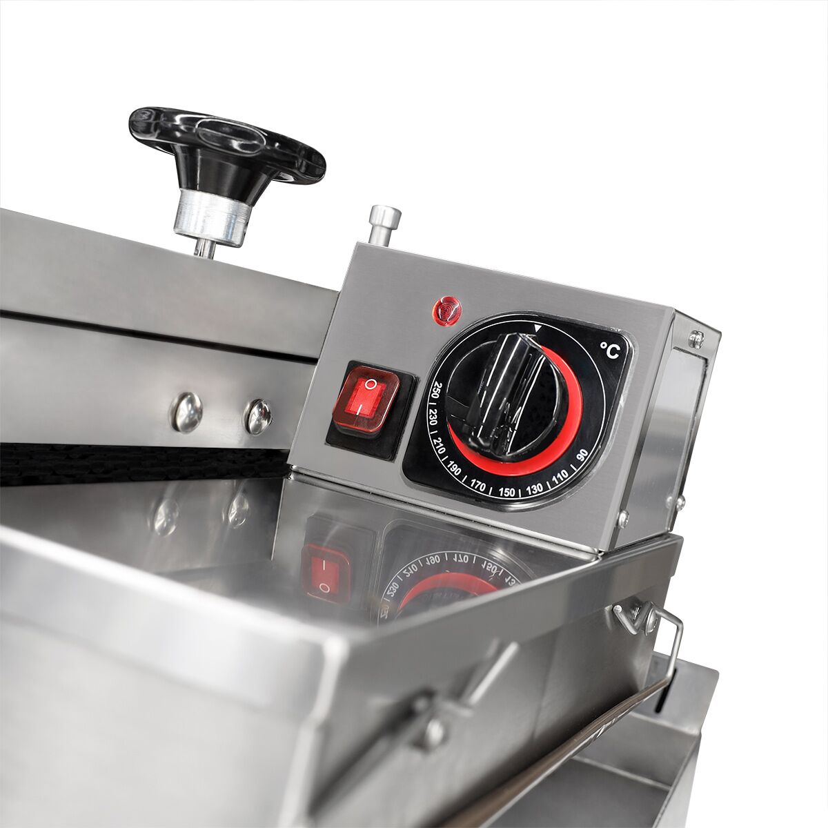 Höghastighets Kontaktgrill - 6,2 kW - automatisk - digital display