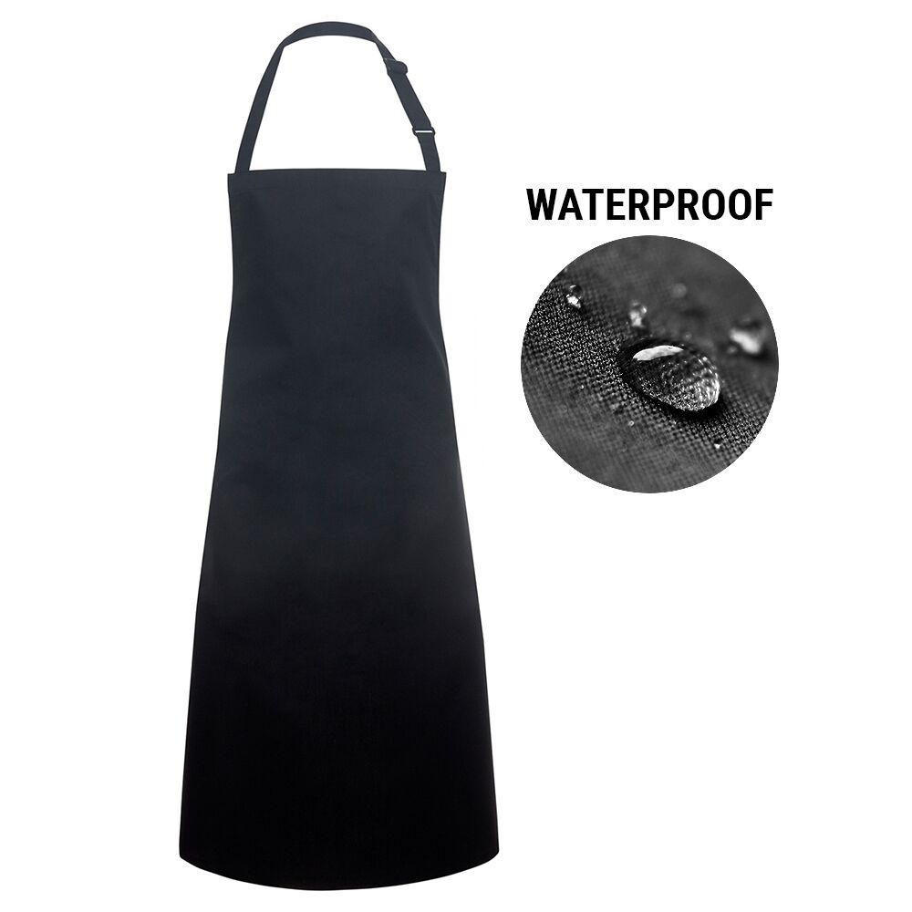 KARLOWSKY | Tablier à bavette hydrofuge - Noir