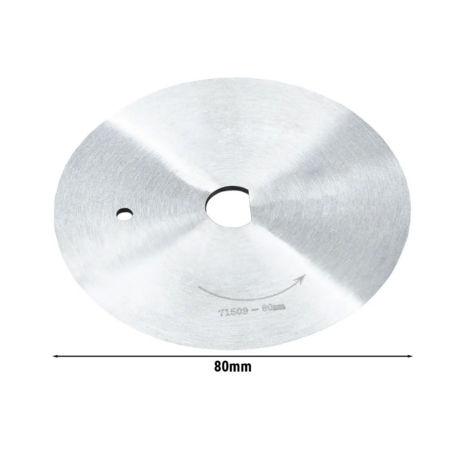 Electric Kebab Slicer (Ø80mm) - Smooth - Stainless Steel - Ø80mm - compatible with DSA80S | Doner Kebab Knife