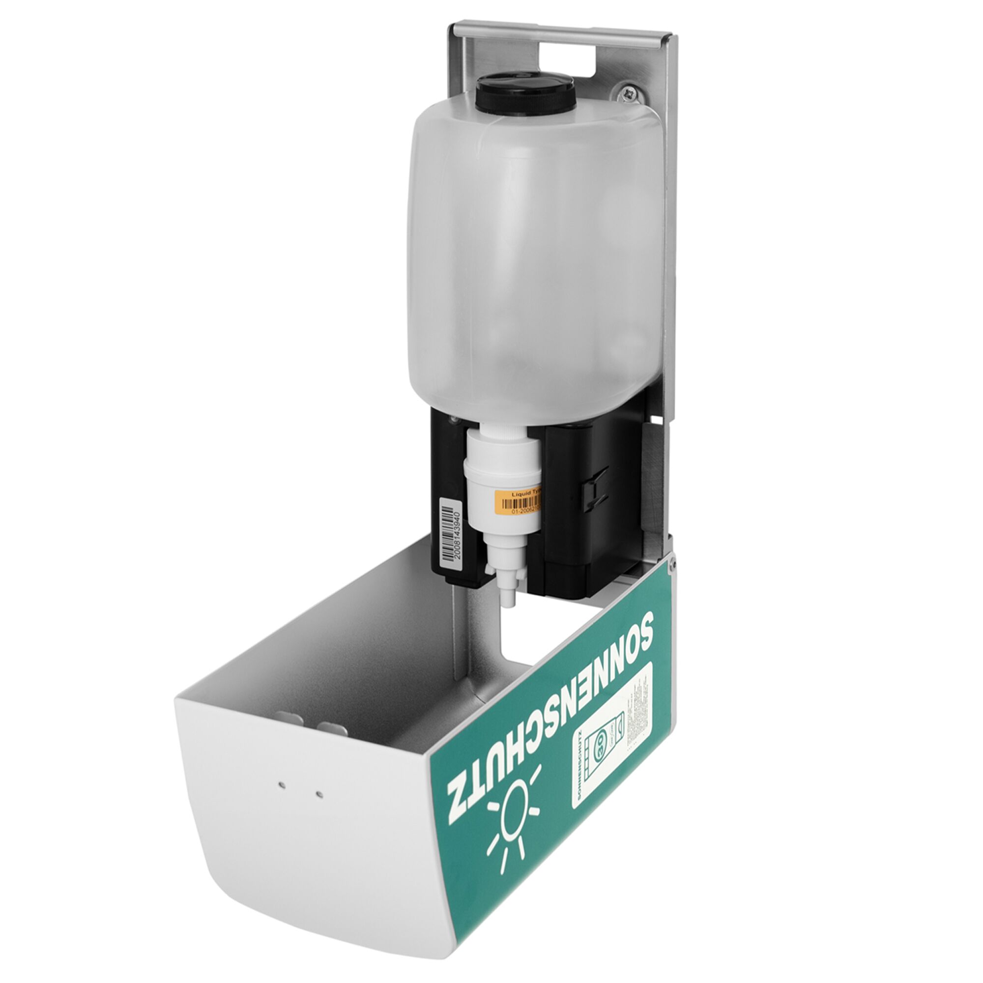 AIR-WOLF | Distributeur de crème solaire – avec capteur – Inox