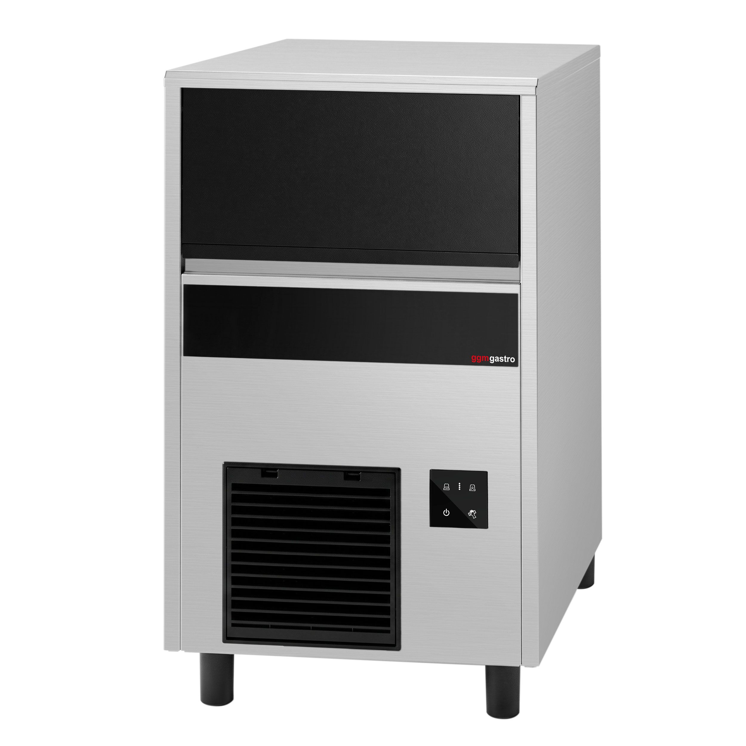 Commercial Ice Machine - Bullet - 57 kg/24 h - with Drain Pump