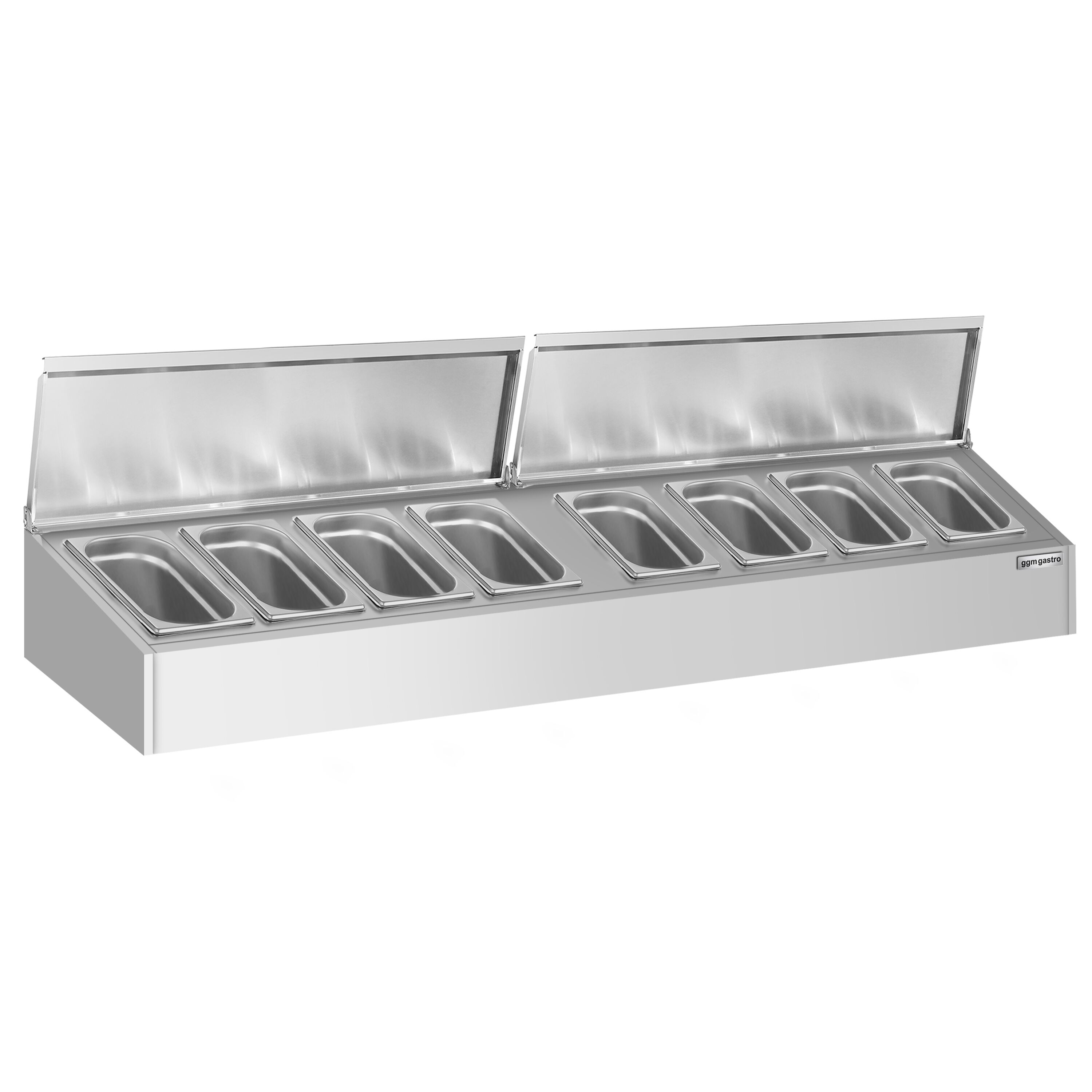 Étagère supérieure pour épices – 8 × GN 1/4