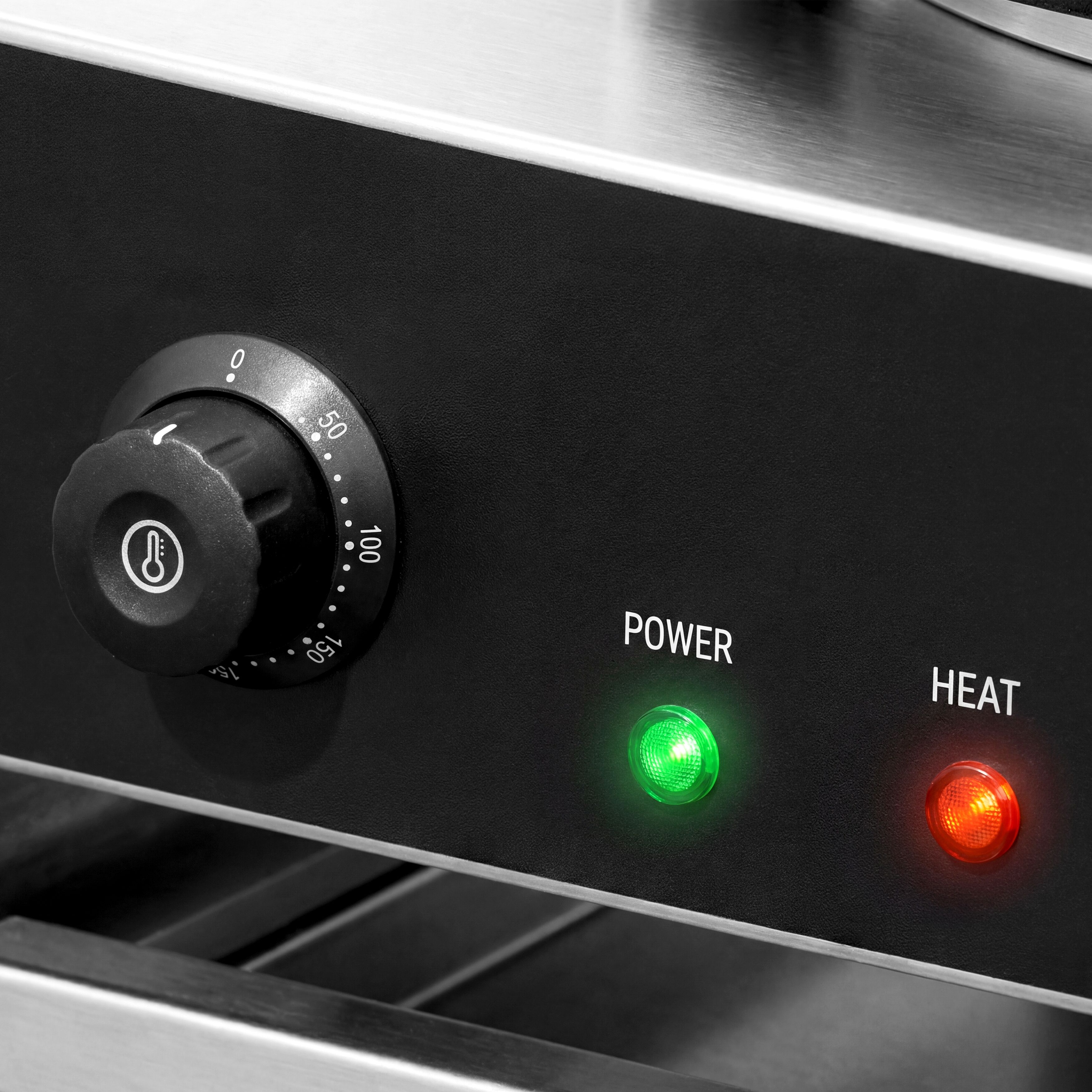 Crêpière professionnelle - Thermostat réglable - Double - Ø 400mm