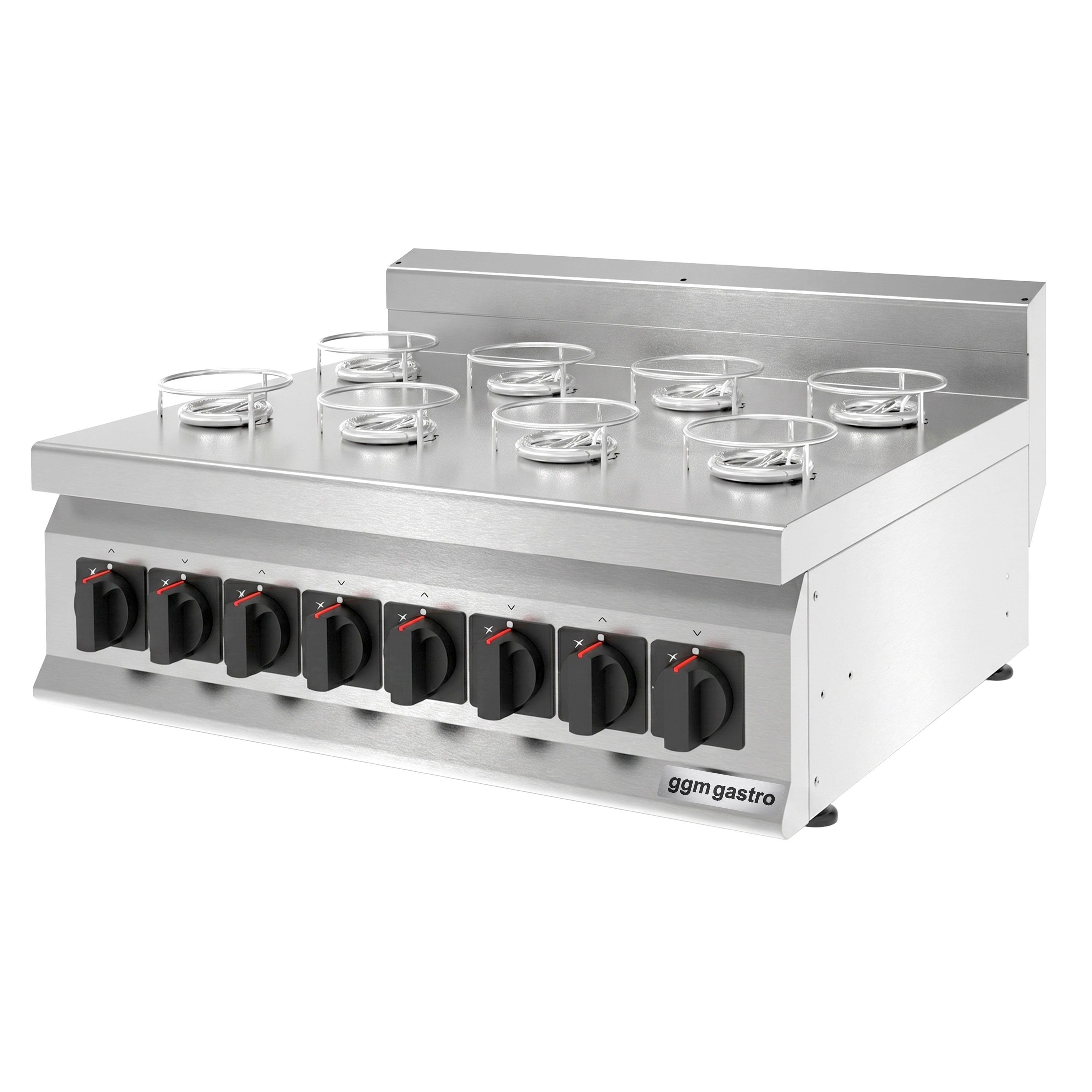 Cuisinière à gaz Künefe - 22 kW - 8 brûleurs