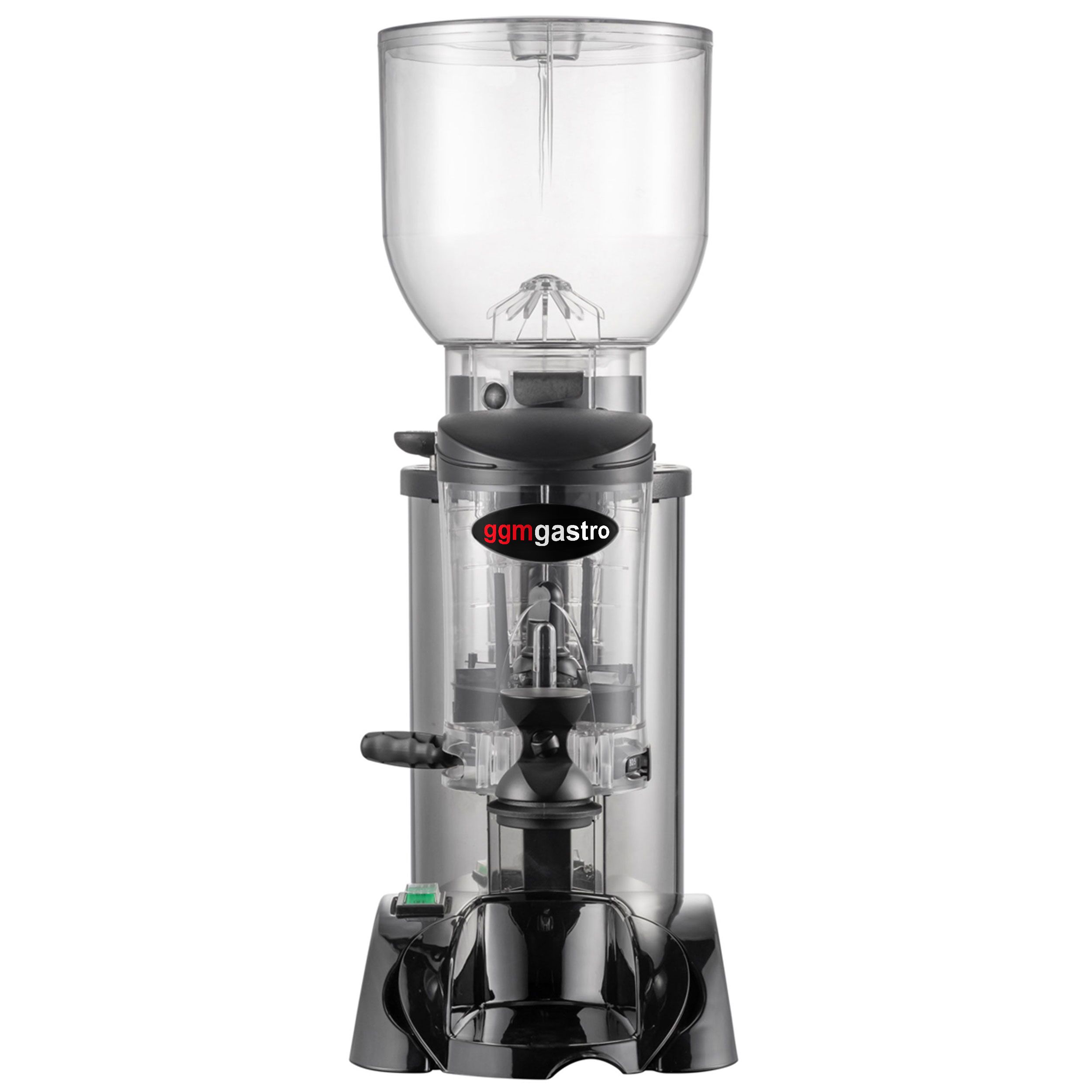 Commercial Coffee Grinder - 2kg - with Dispenser (Doser) - Stainless Steel Housing