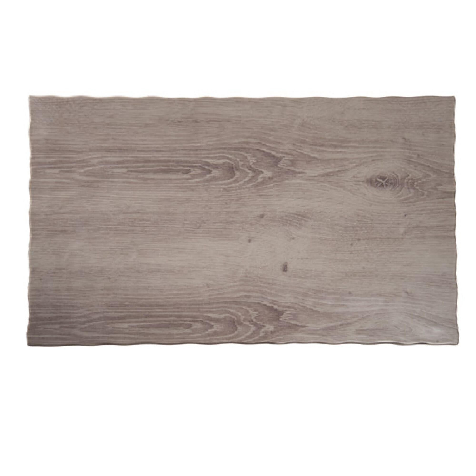 (6 pièces) Plateau GN 1/1 – DRIFTWOOD – Mélamine – Hauteur : 15 mm – Gris