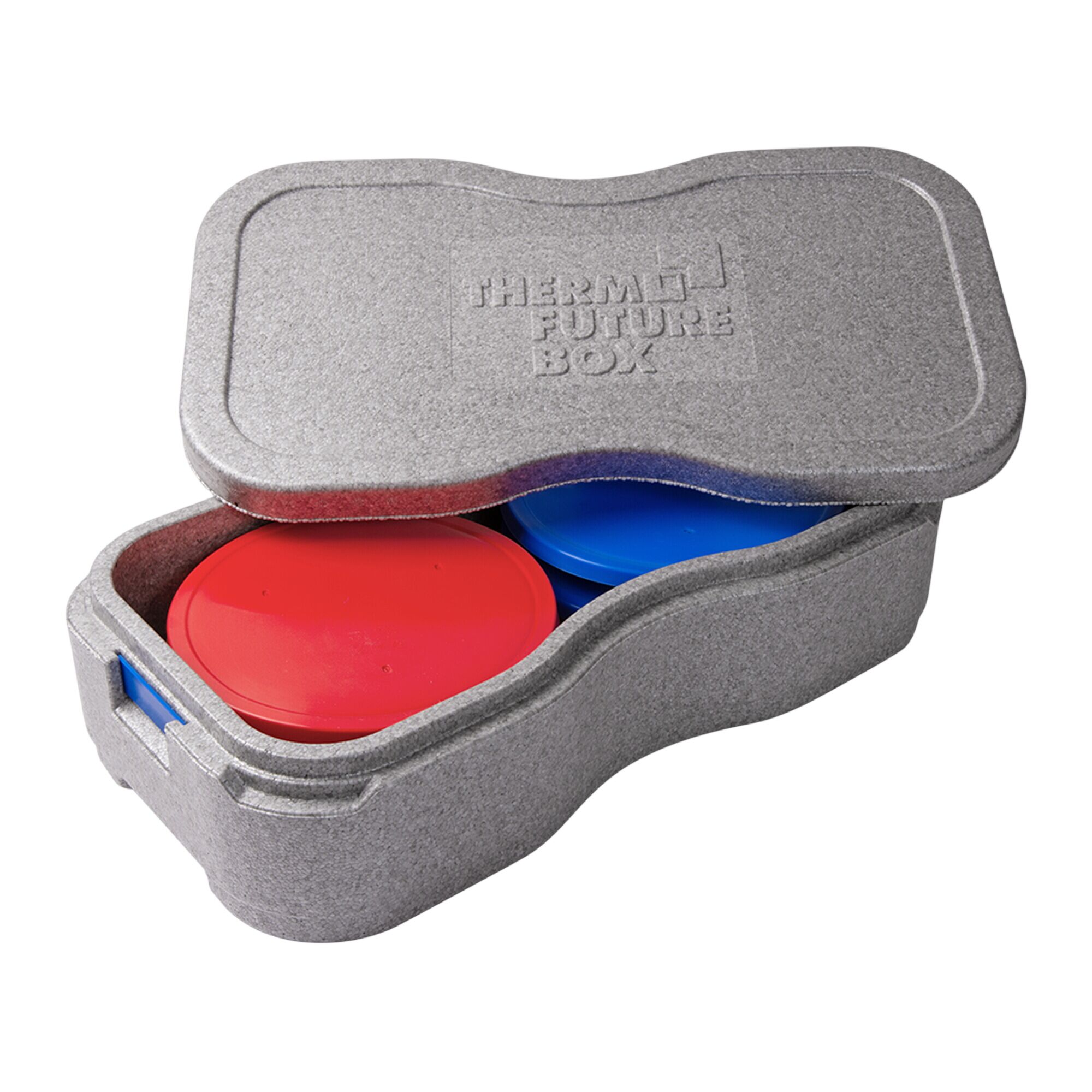 (2 pièces) THERMO FUTURE BOX | Thermobox PLATTER +4 - Gris