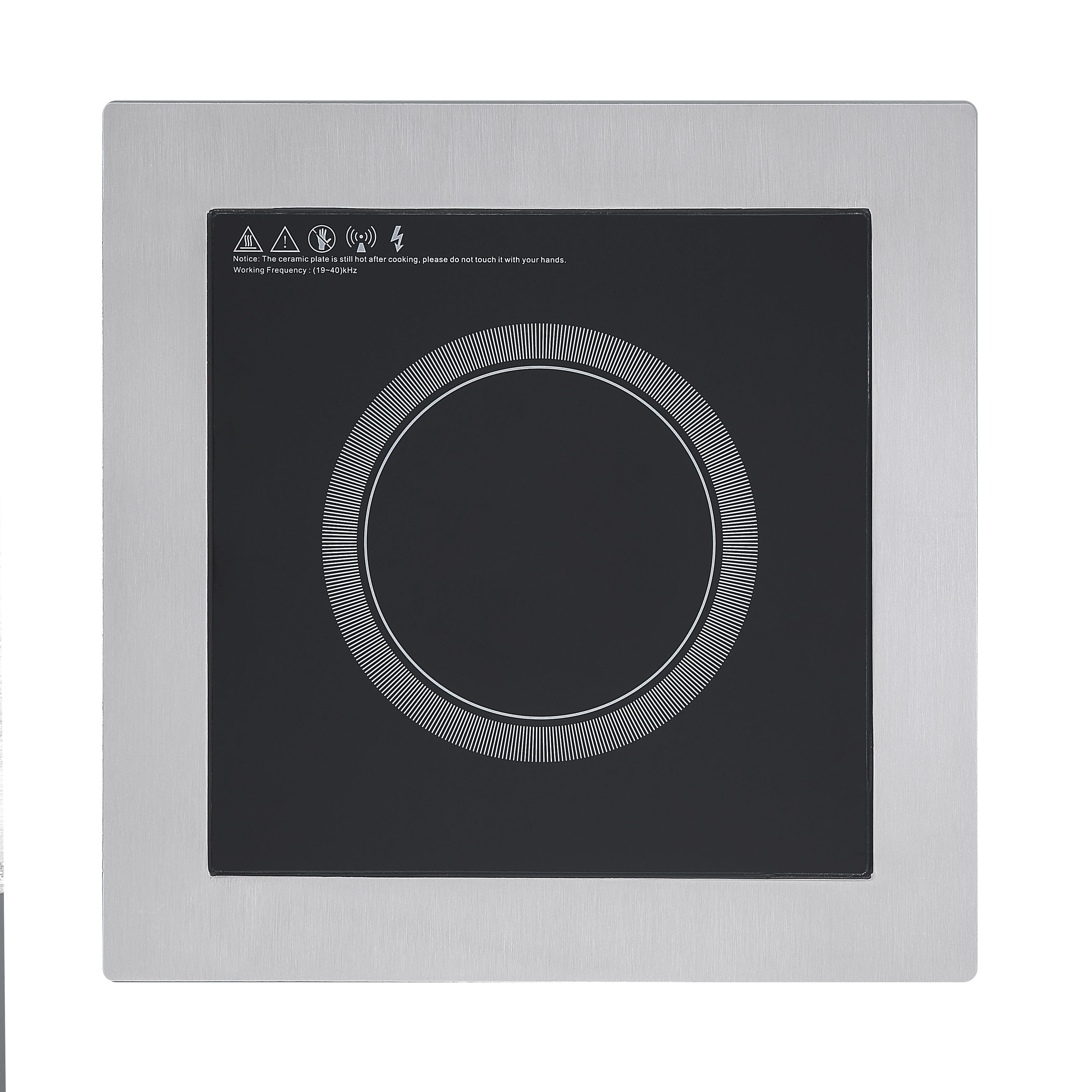 Fourneau à induction - 3,5kW - 1 foyer - encastrable