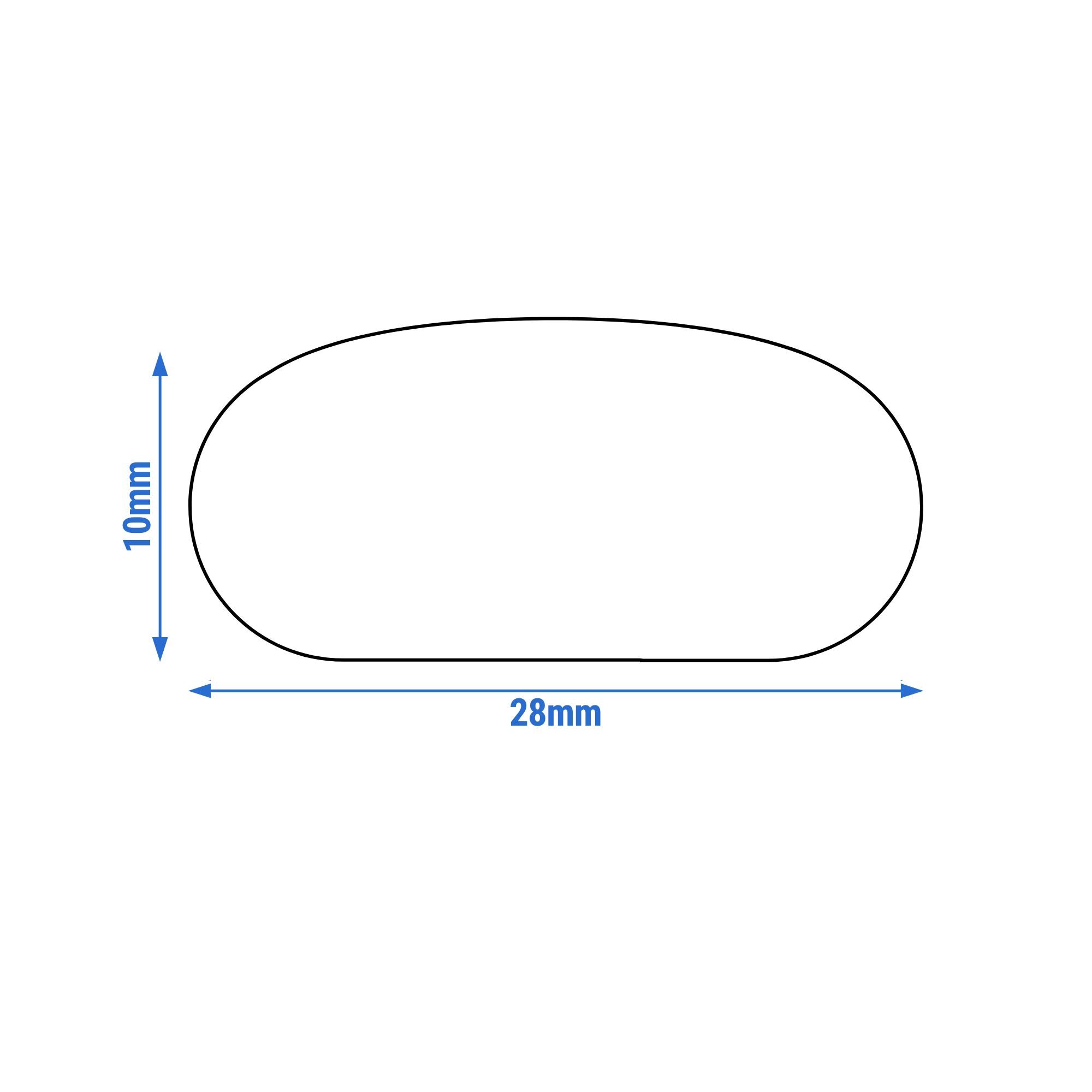 Machine à glaçons - Demi-cercle - 6kg/24 h