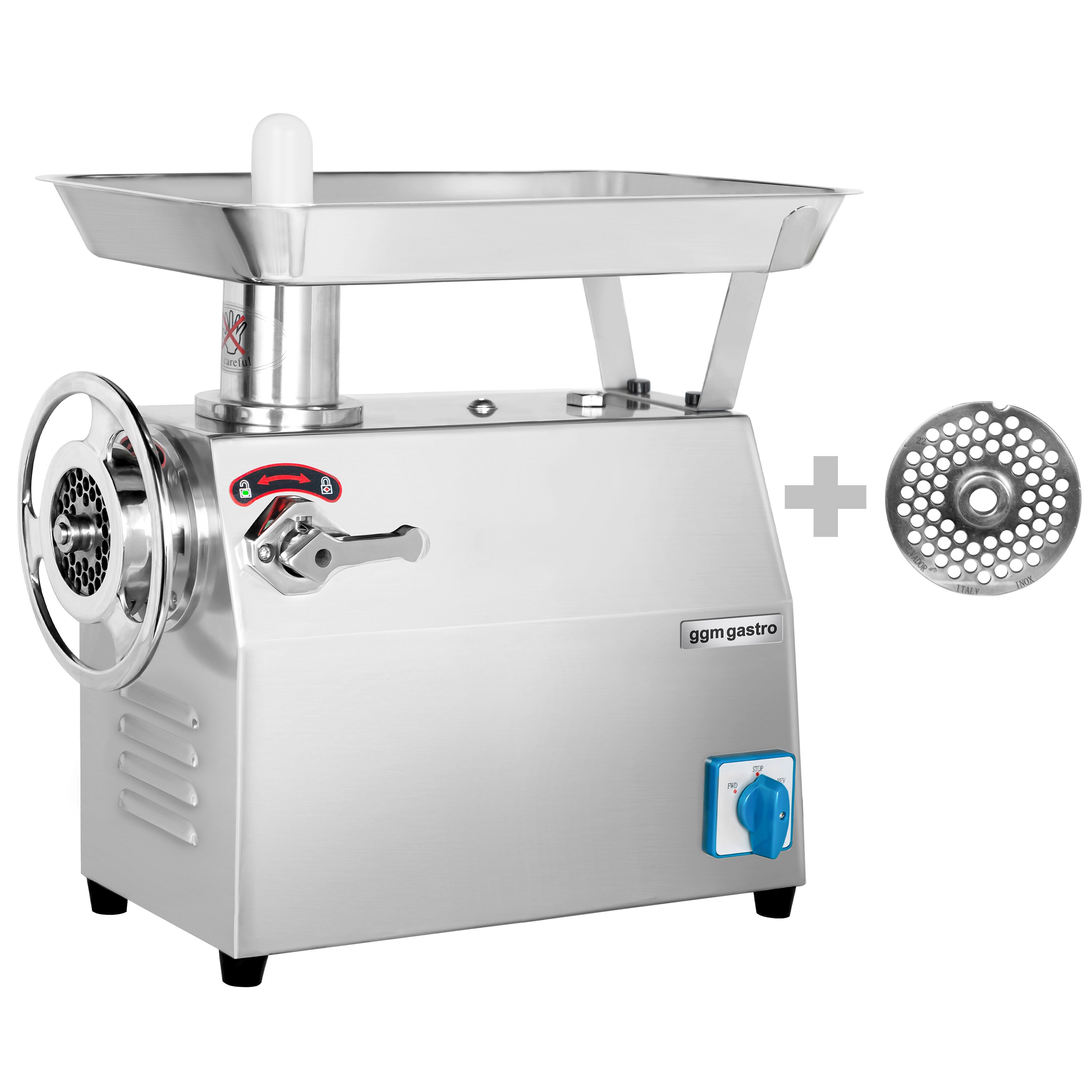 Heavy Duty Electric Meat Mincer Size 32 - 350kg/h - 2.2 kW