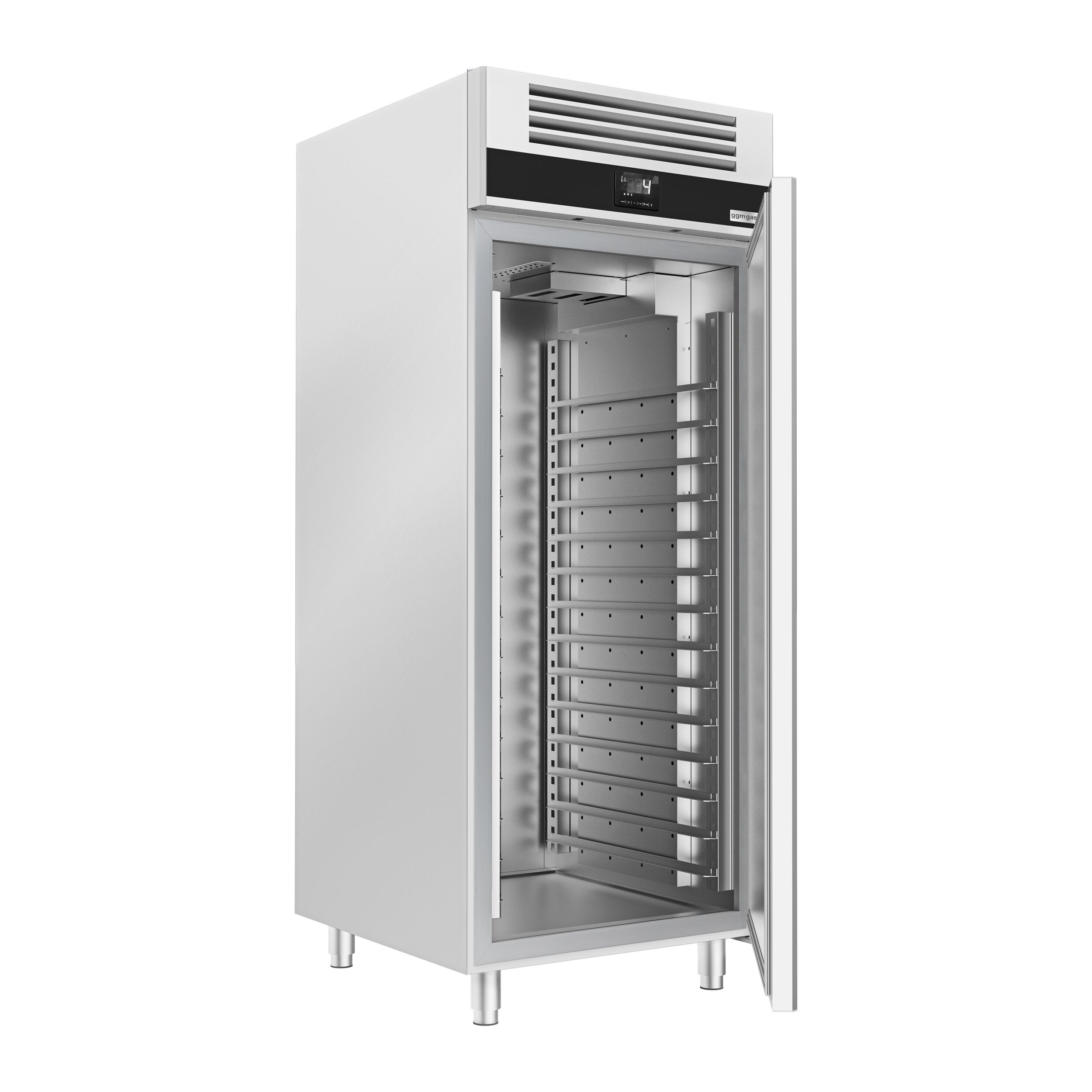 Bakery Fridge Stainless steel PREMIUM - EN 600x400mm - 850L - with 1 door