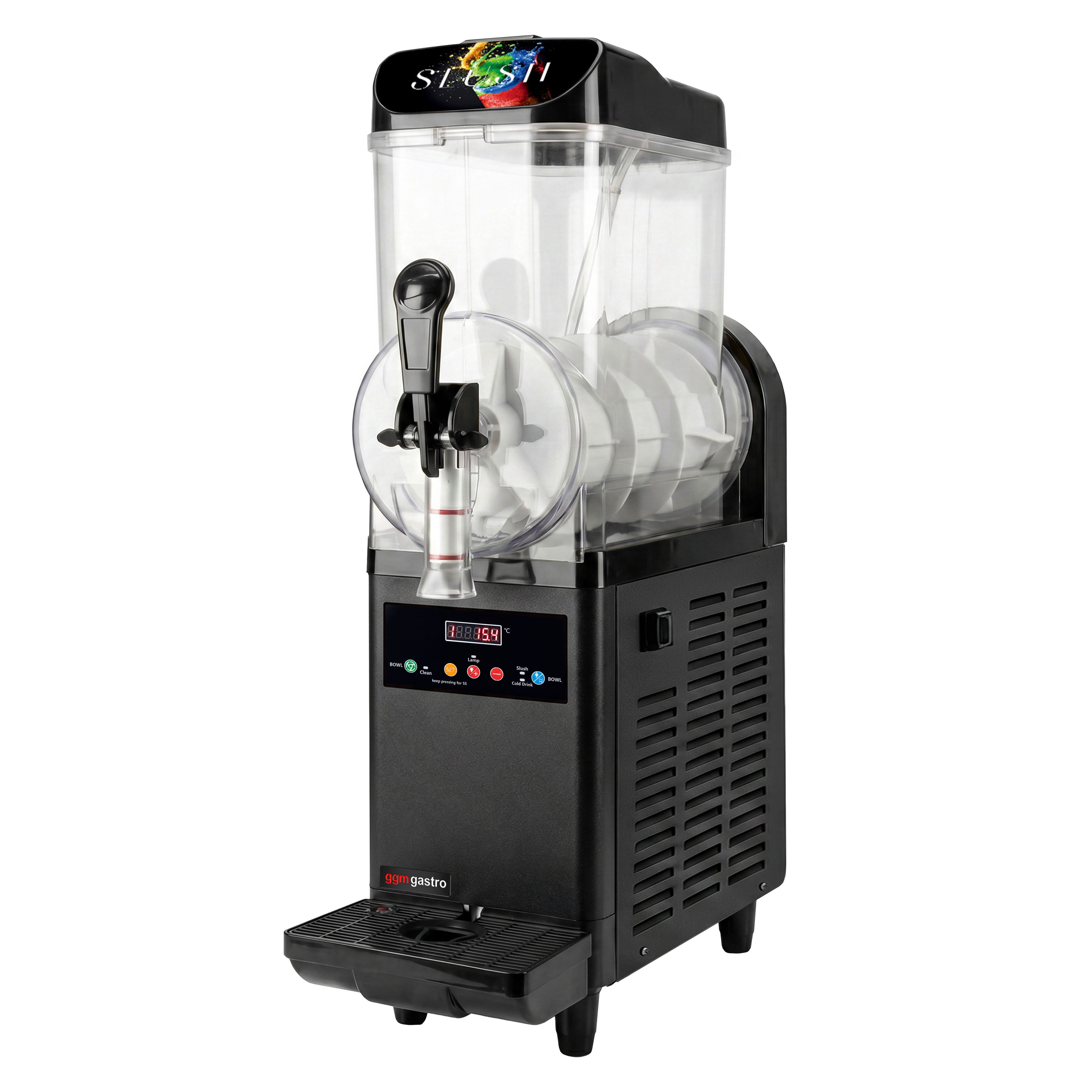 Slush machine – 1 x 12 litres – 500 watts – digital