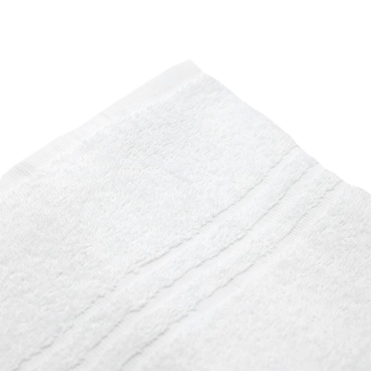 (10 pièces) Serviette Grönland – 50 × 100 cm – Blanc