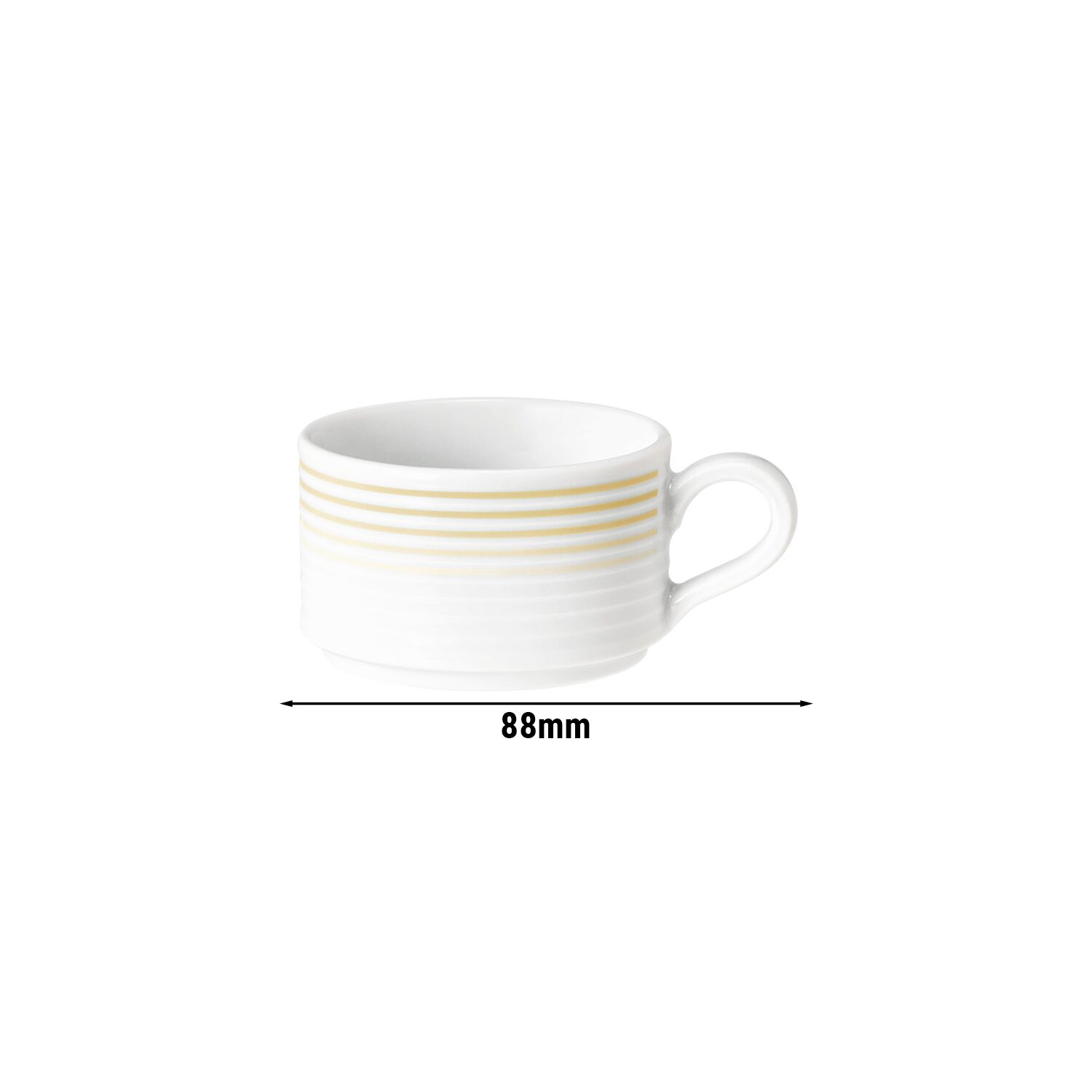 (6 pièces) SELTMANN WEIDEN | Tasse à moka - 0,09 litre - Beige sable         