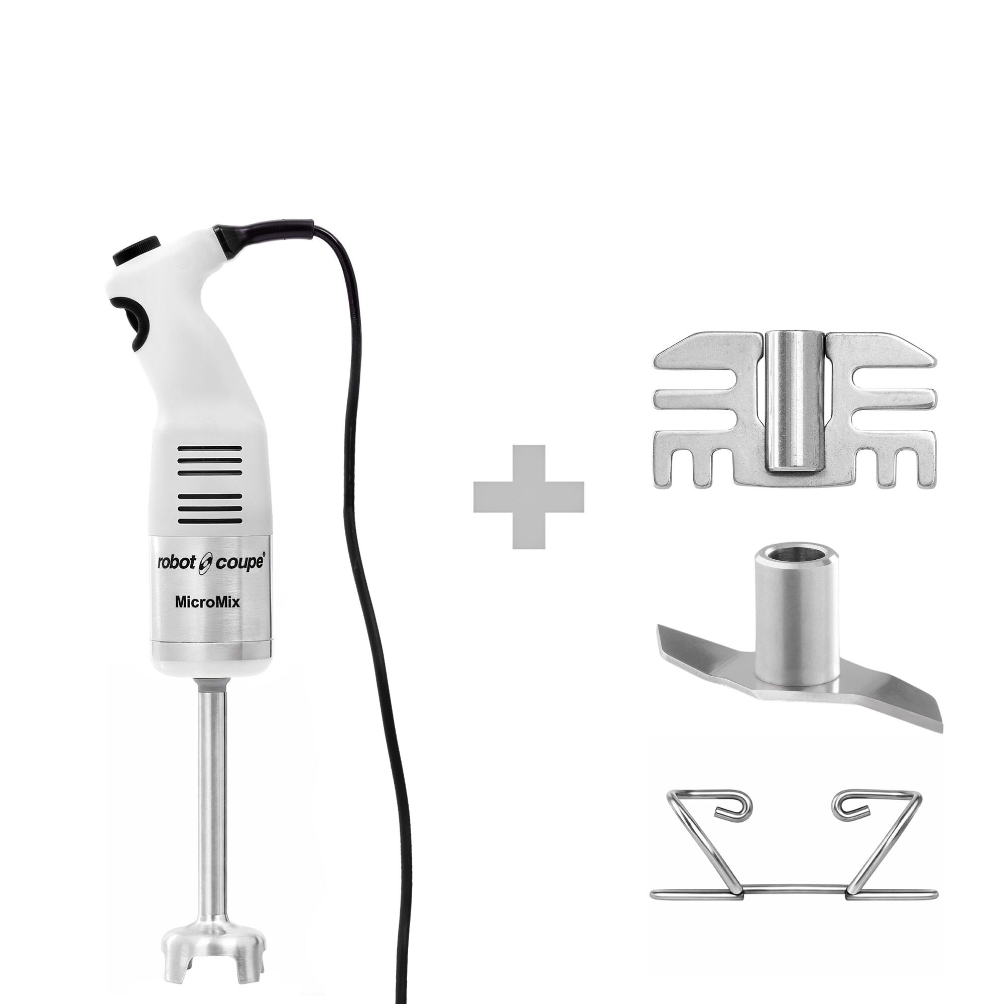 ROBOT COUPE | MicroMix - Stabmixer inkl. Mixstab 165mm - 220 Watt - 1500 bis 14.000 U/min - 9 Geschwindigkeiten