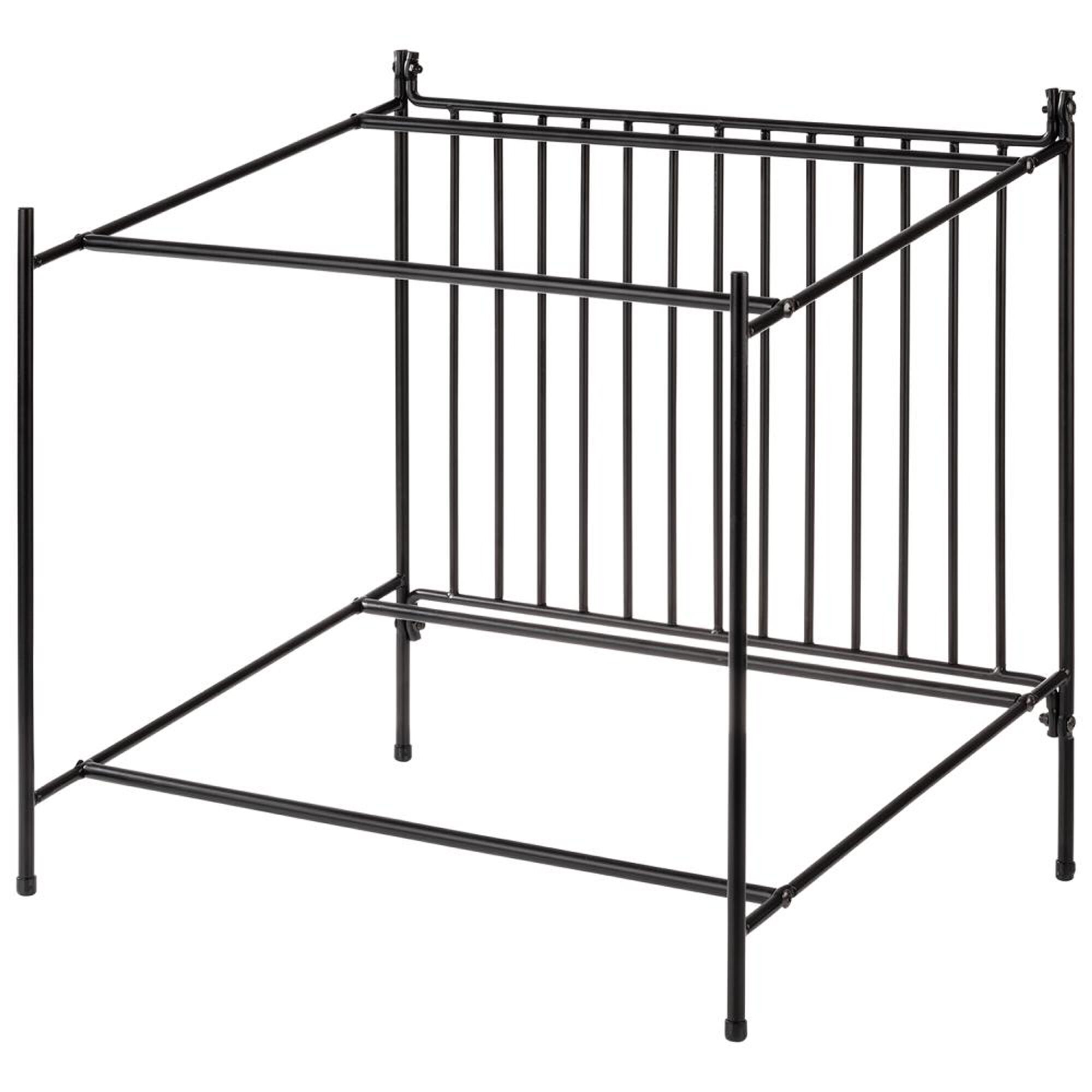 Support buffet - SUPERBOXEN - Support en métal - Noir - Hauteur:480mm - compatible avec GN 1/1 & GN 1/2