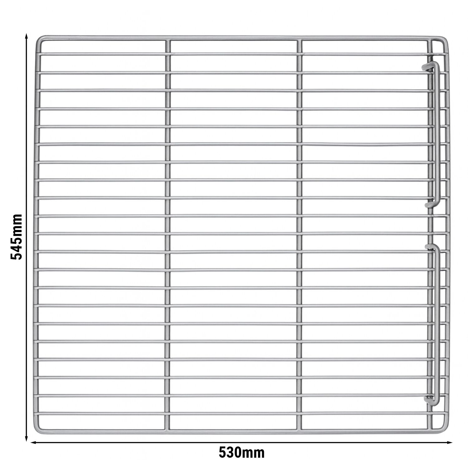 (2 pz) Griglia portante plastificata - 545x530mm - per vasche refrigerate/riscaldate serie KS600N, KS1200N, TS600N & TS1200N - Portata: 30kg