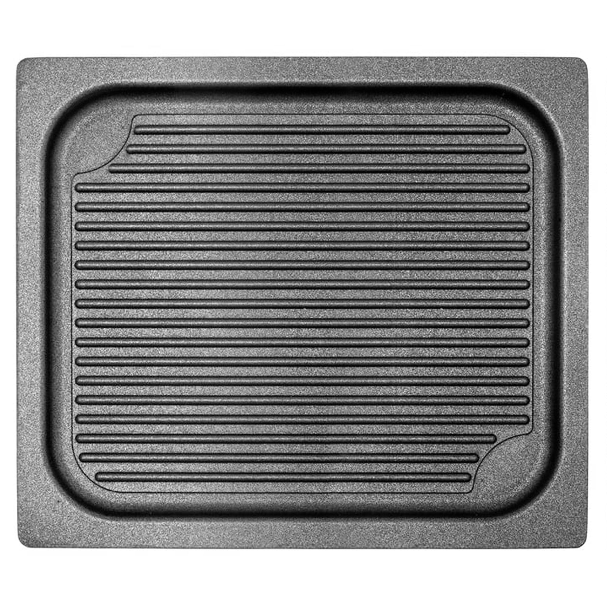 Plaque de grill pour four mixte GN 2/3