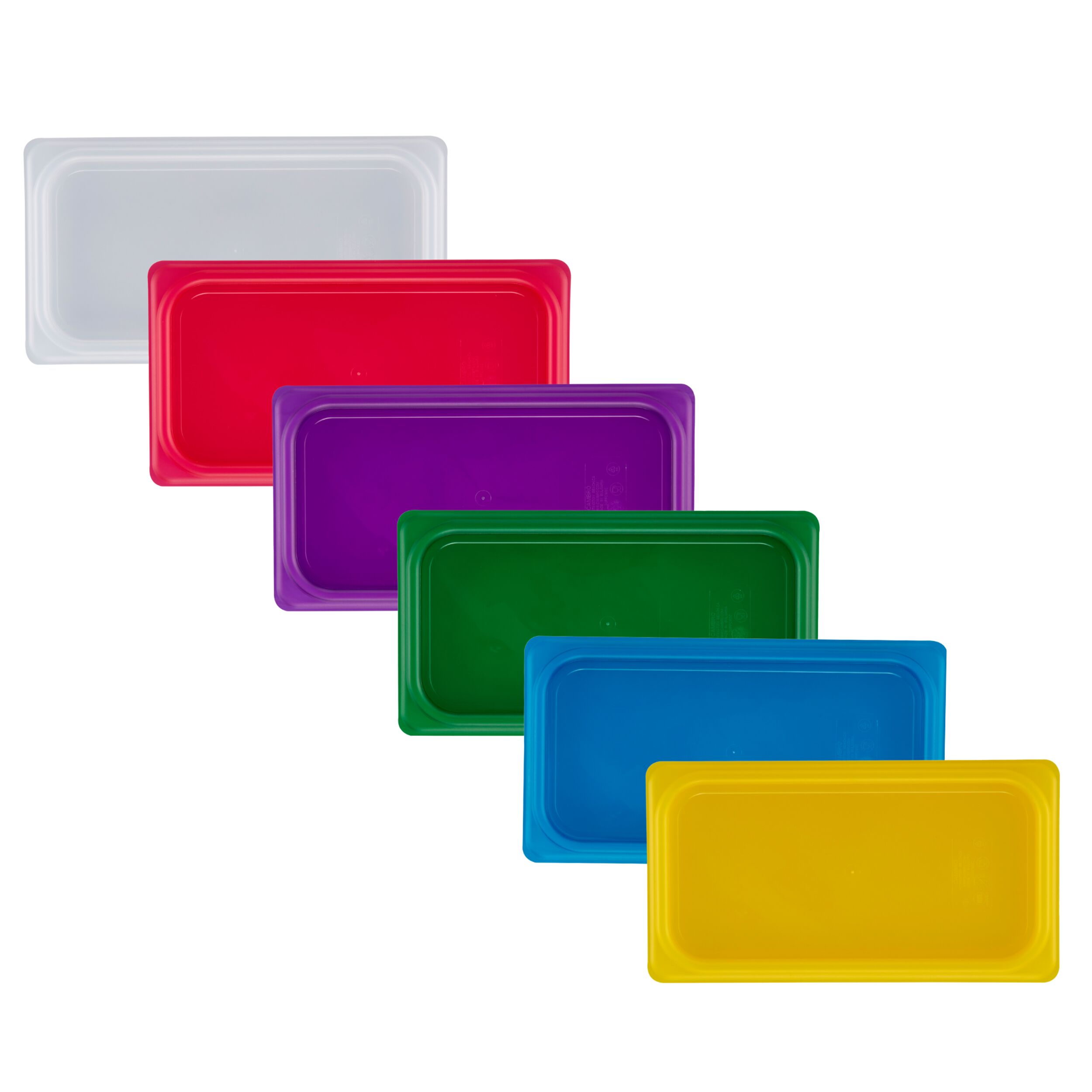 CAMBRO | SafeTrak – Polypropylene – Lid – GN 1/4 – 6-color multi-pack