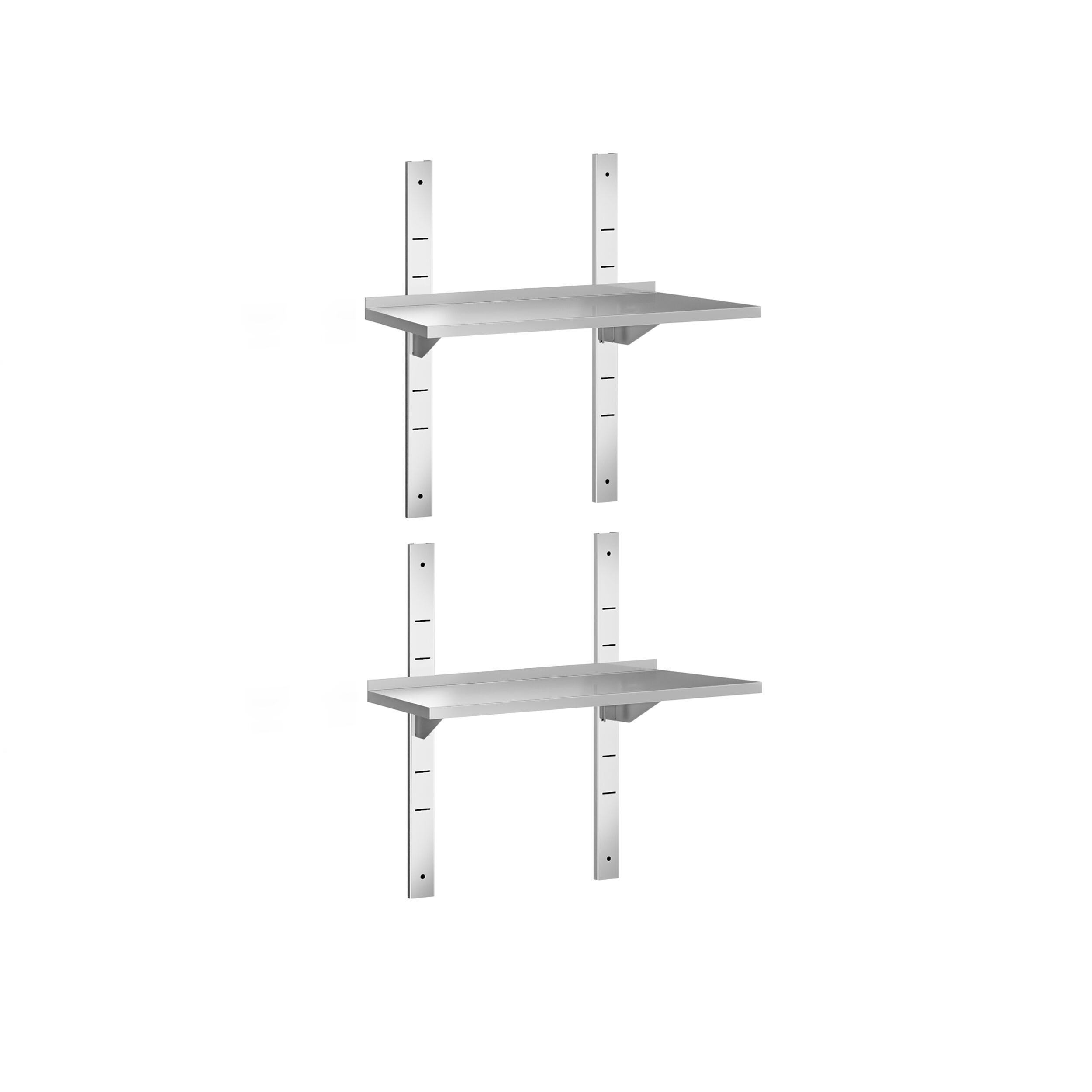 Étagère murale PREMIUM - 600 x 300 mm - avec 2 niveaux