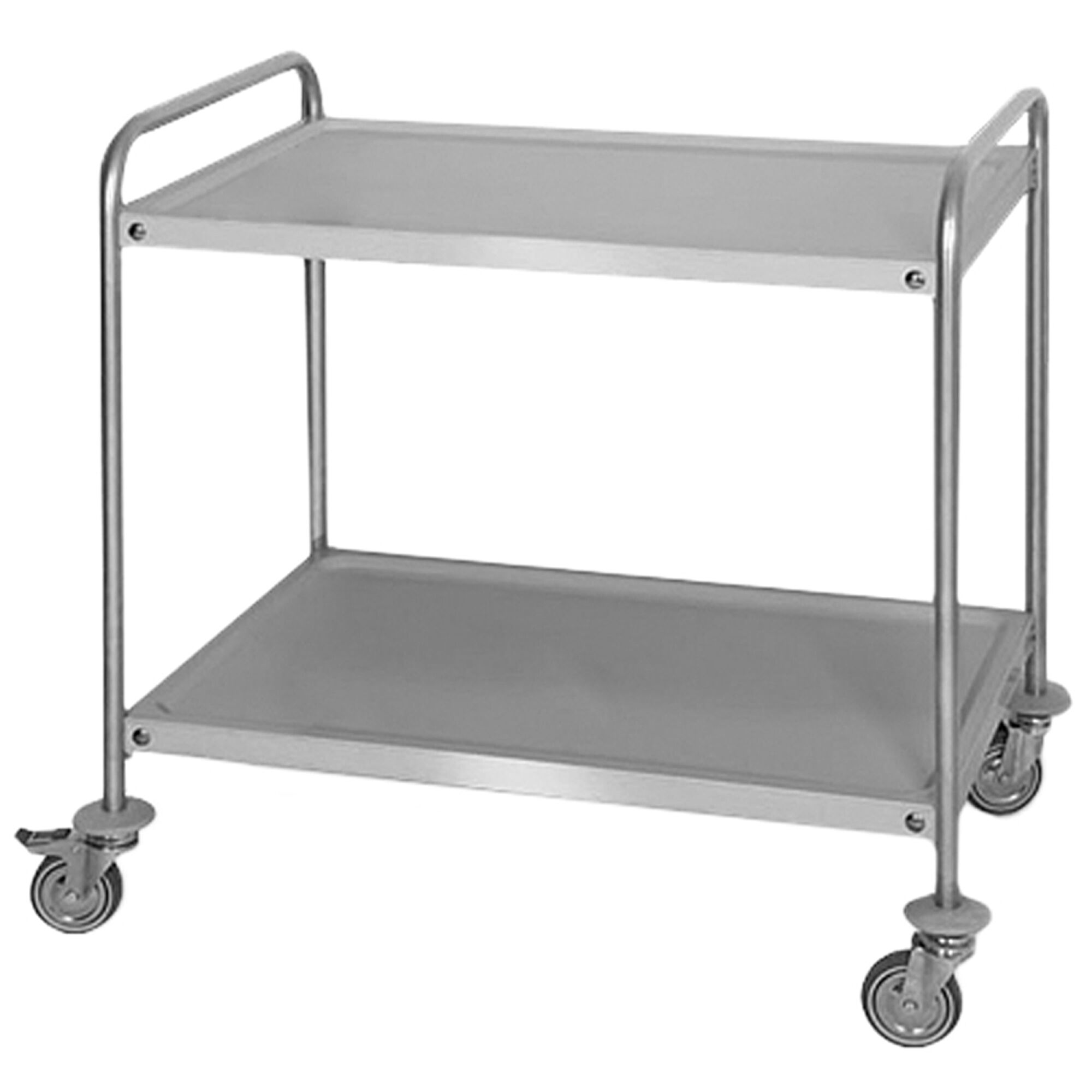Chariot de service – 1000x500 mm – avec 2 surfaces de rangement