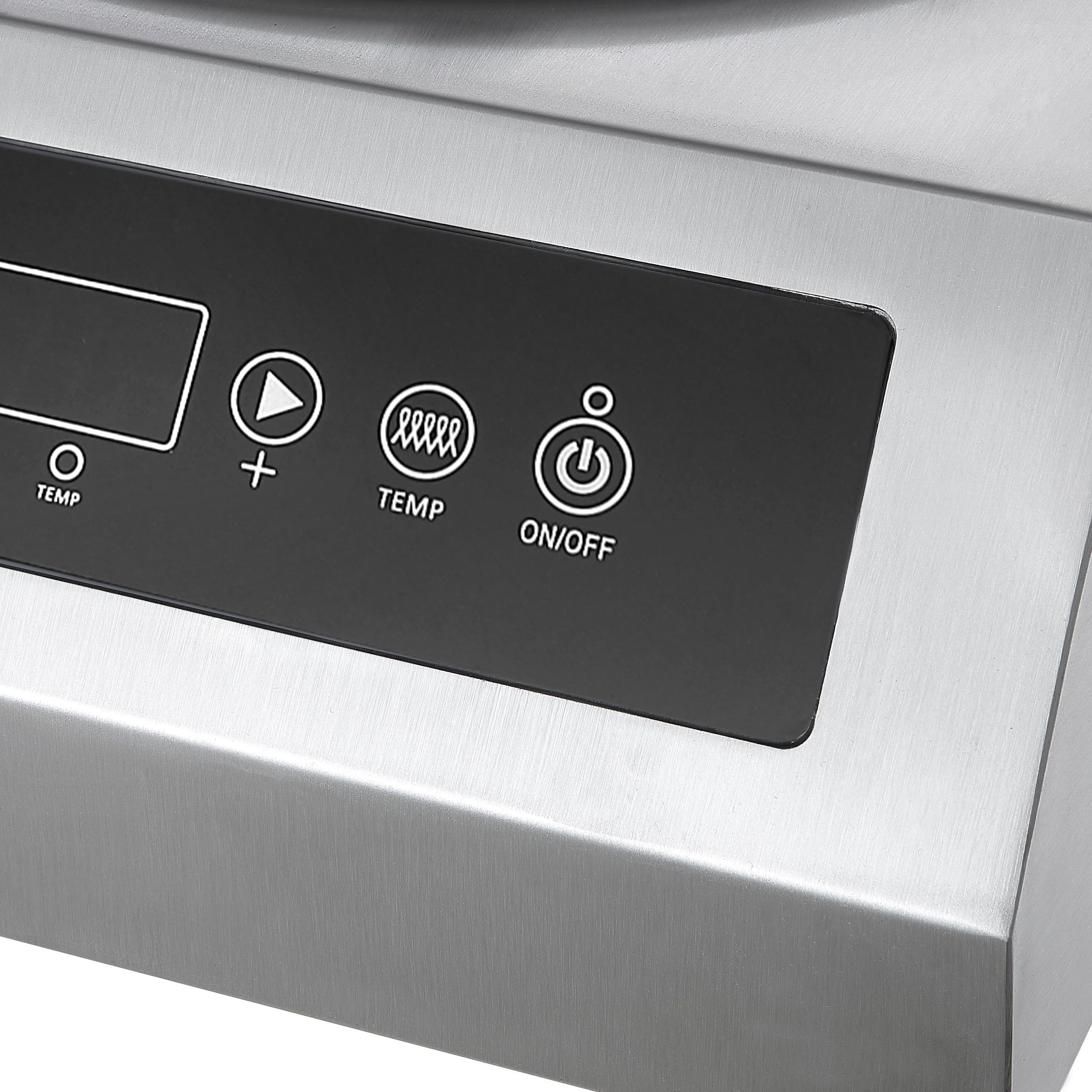 Wok à induction - 3,5 kW - 1 zone de cuisson - Ø 460mm - incl. wok