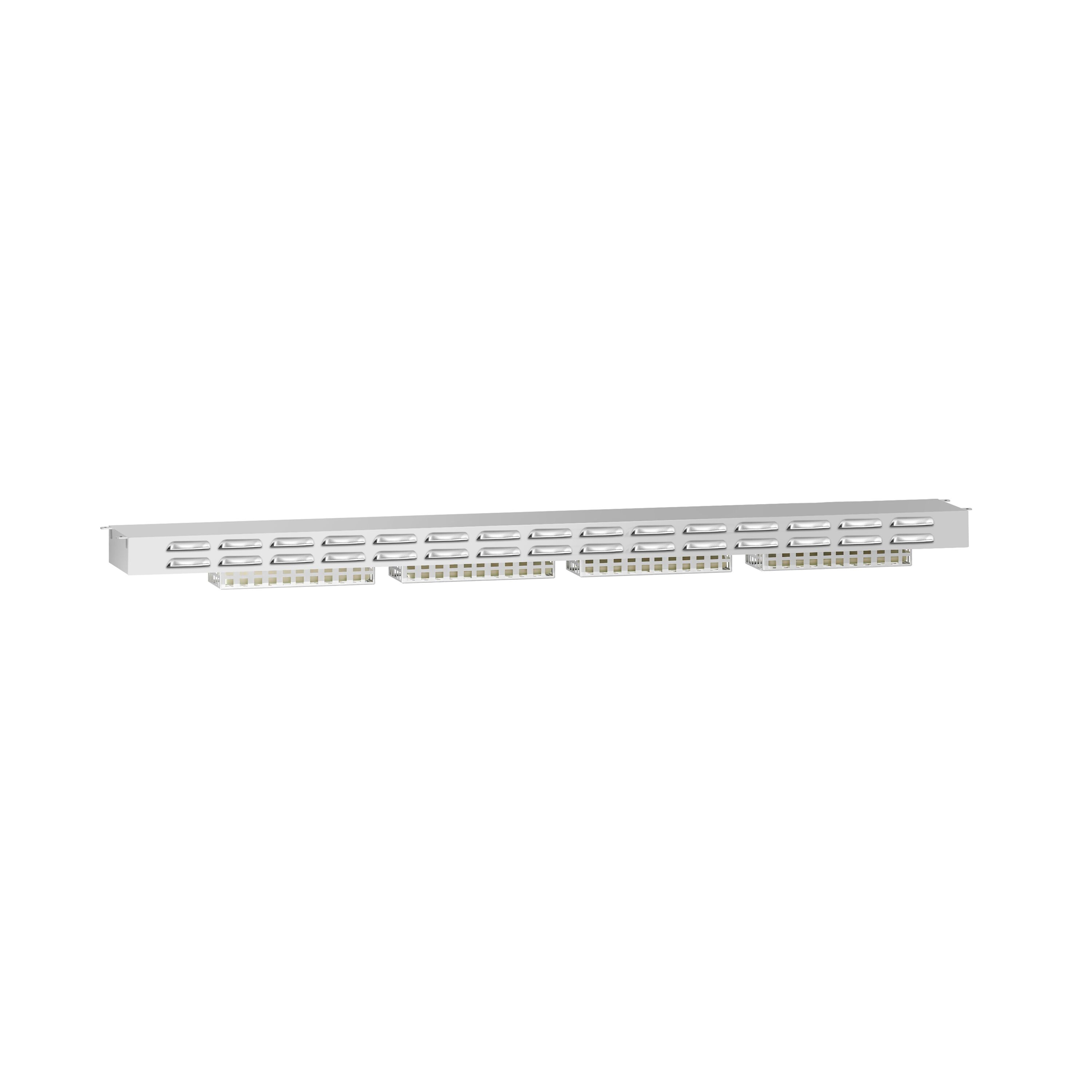 Rampe chauffante infrarouge à 4 résistances céramiques - 1500x120mm - 1,4kW
