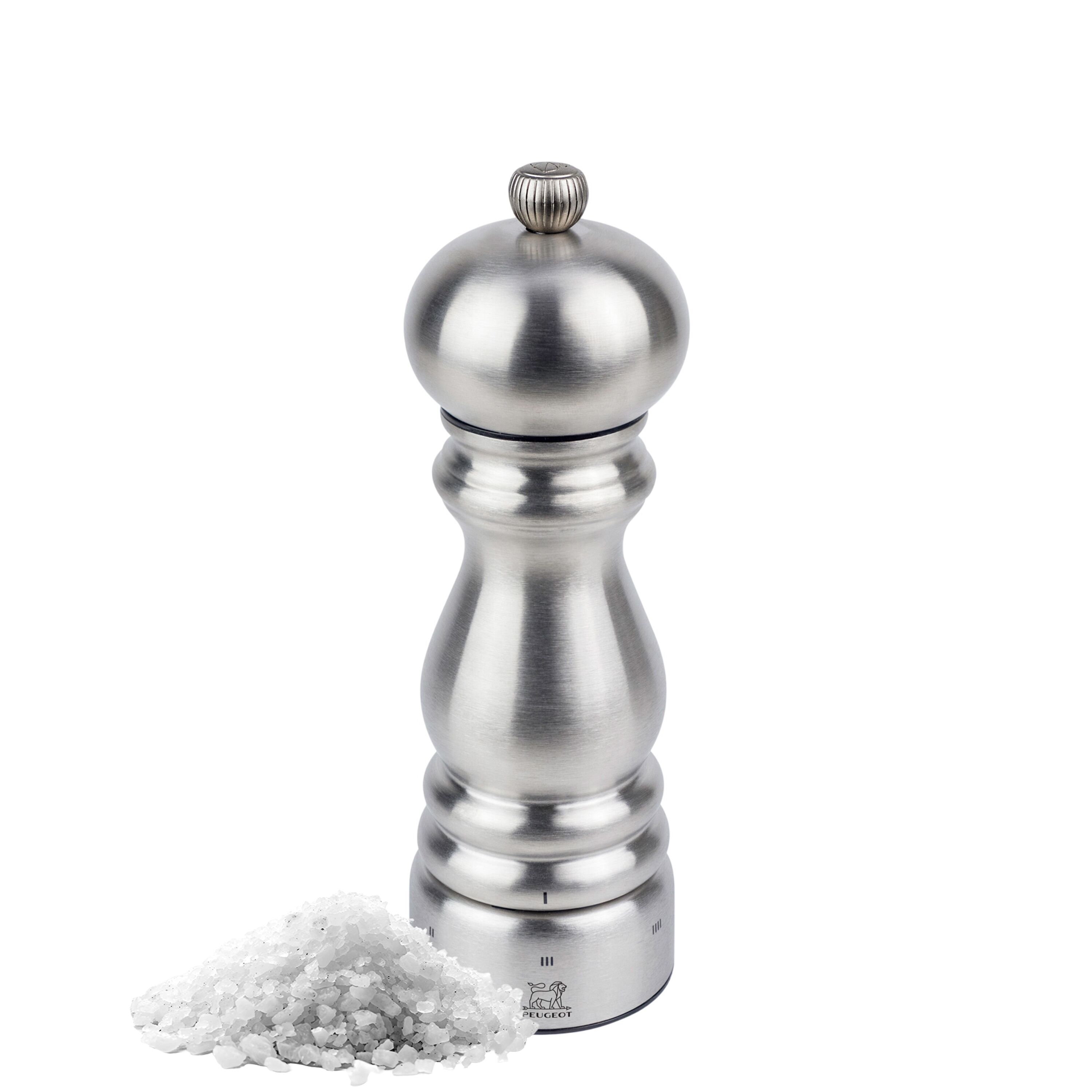 (6 pièces) PEUGEOT | PARIS CHEF – Moulin à sel – u’Select – Inox – Hauteur : 180 mm