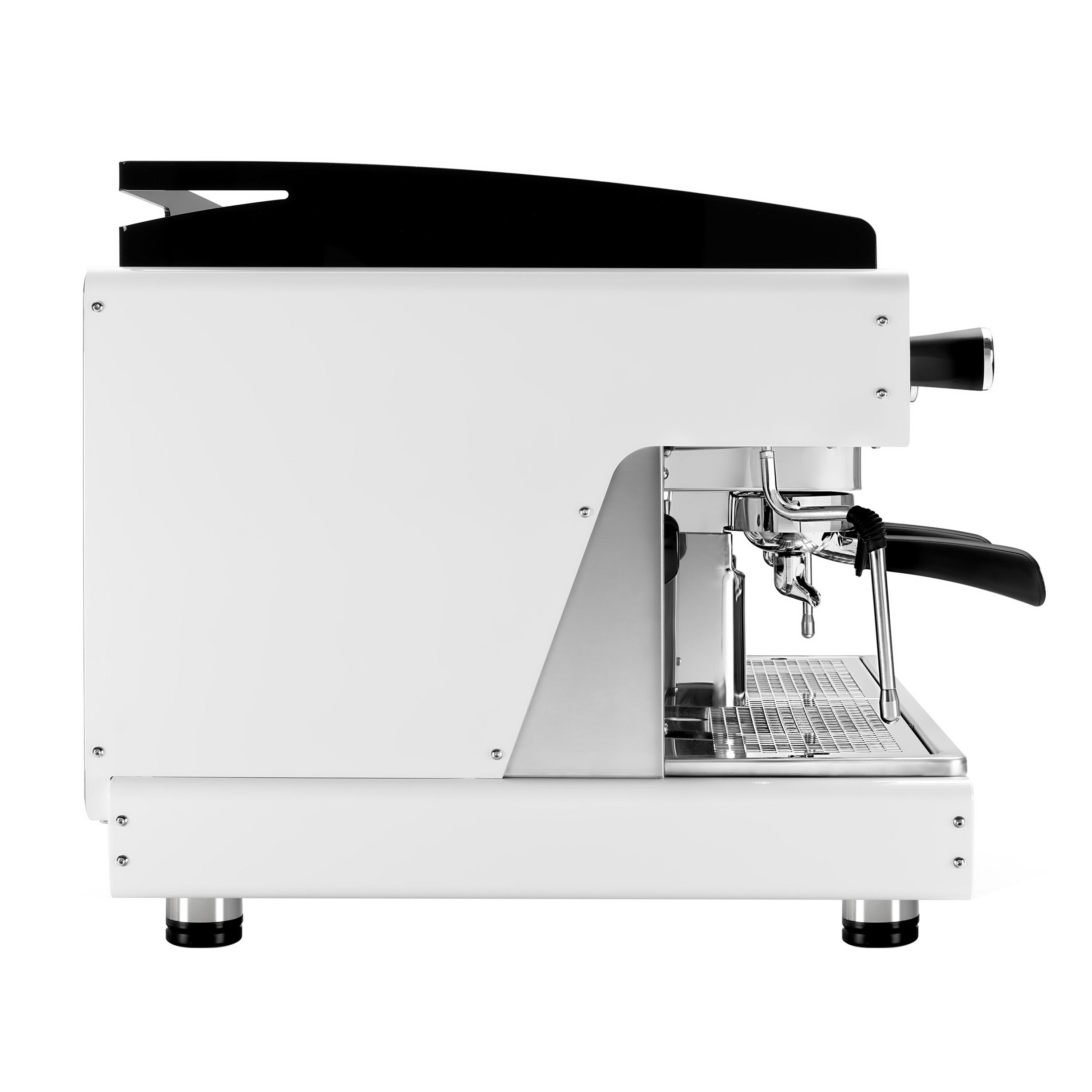 WEGA | Pegaso Plus - Espressor - 2 grupuri - 3,7 kW - cu spumător de lapte și apă fierbinte - Alb