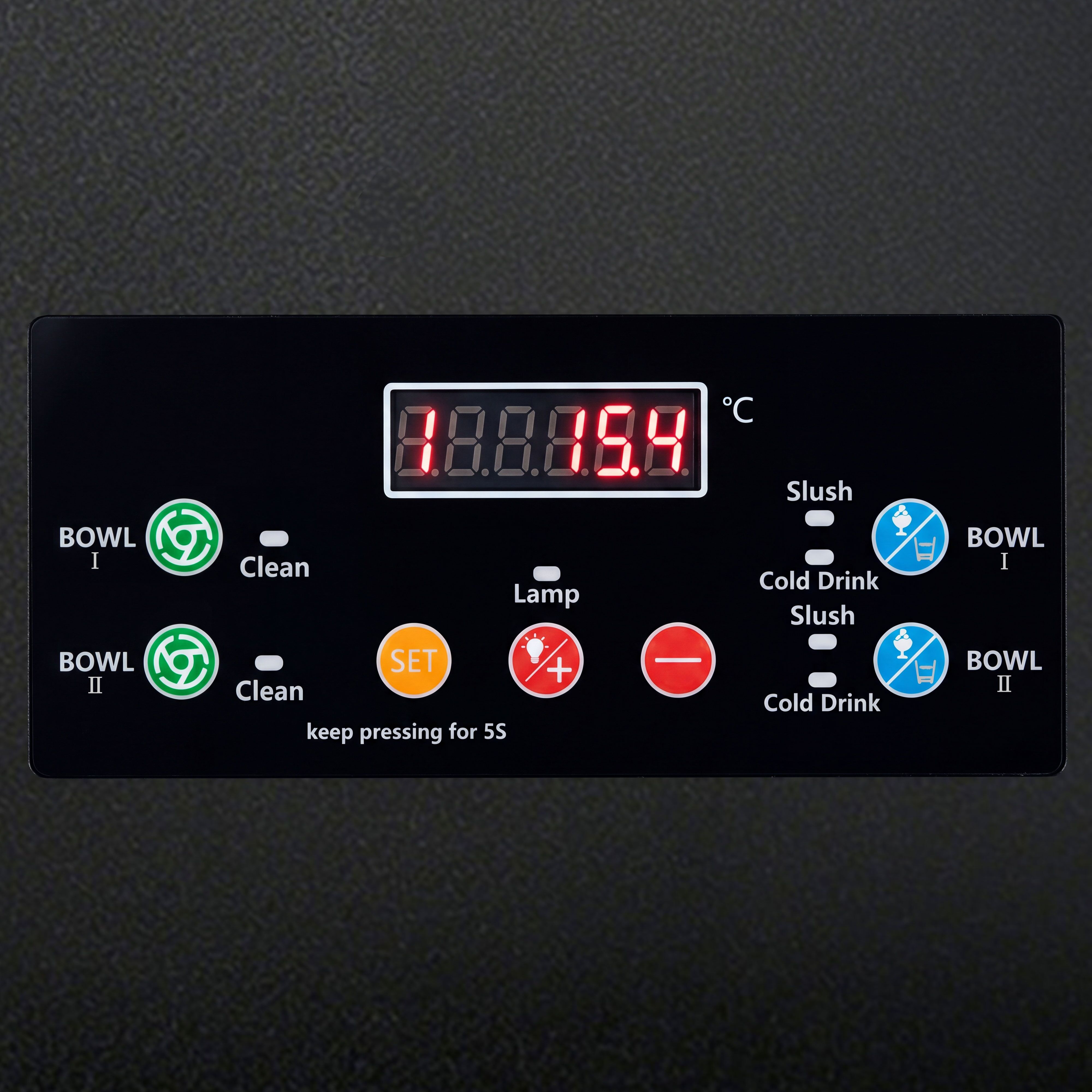Slush machine – 2 x 12 litres – 850 watts – digital
