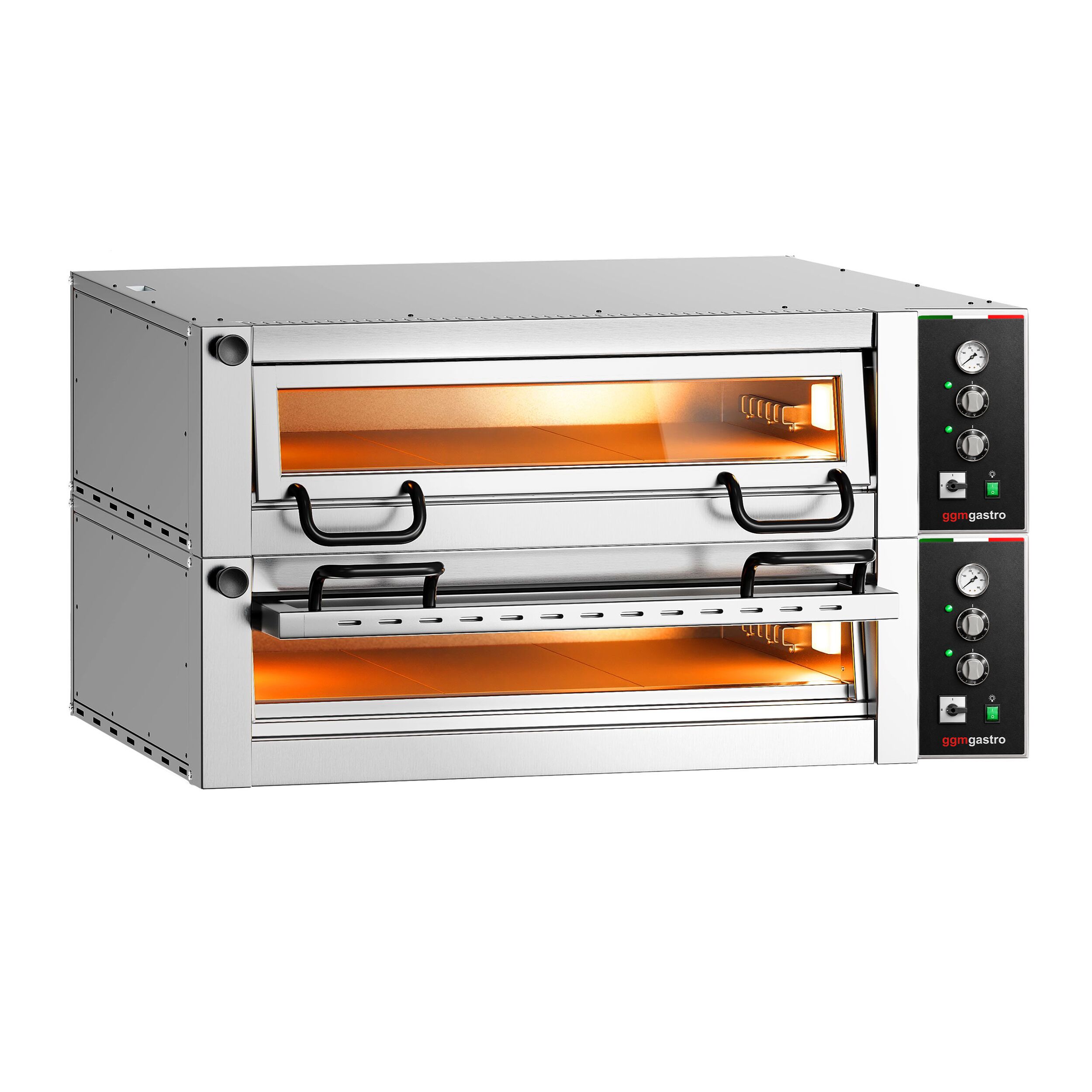 Elektro Pizzaofen Power - 6+6x 34 cm - Manuell