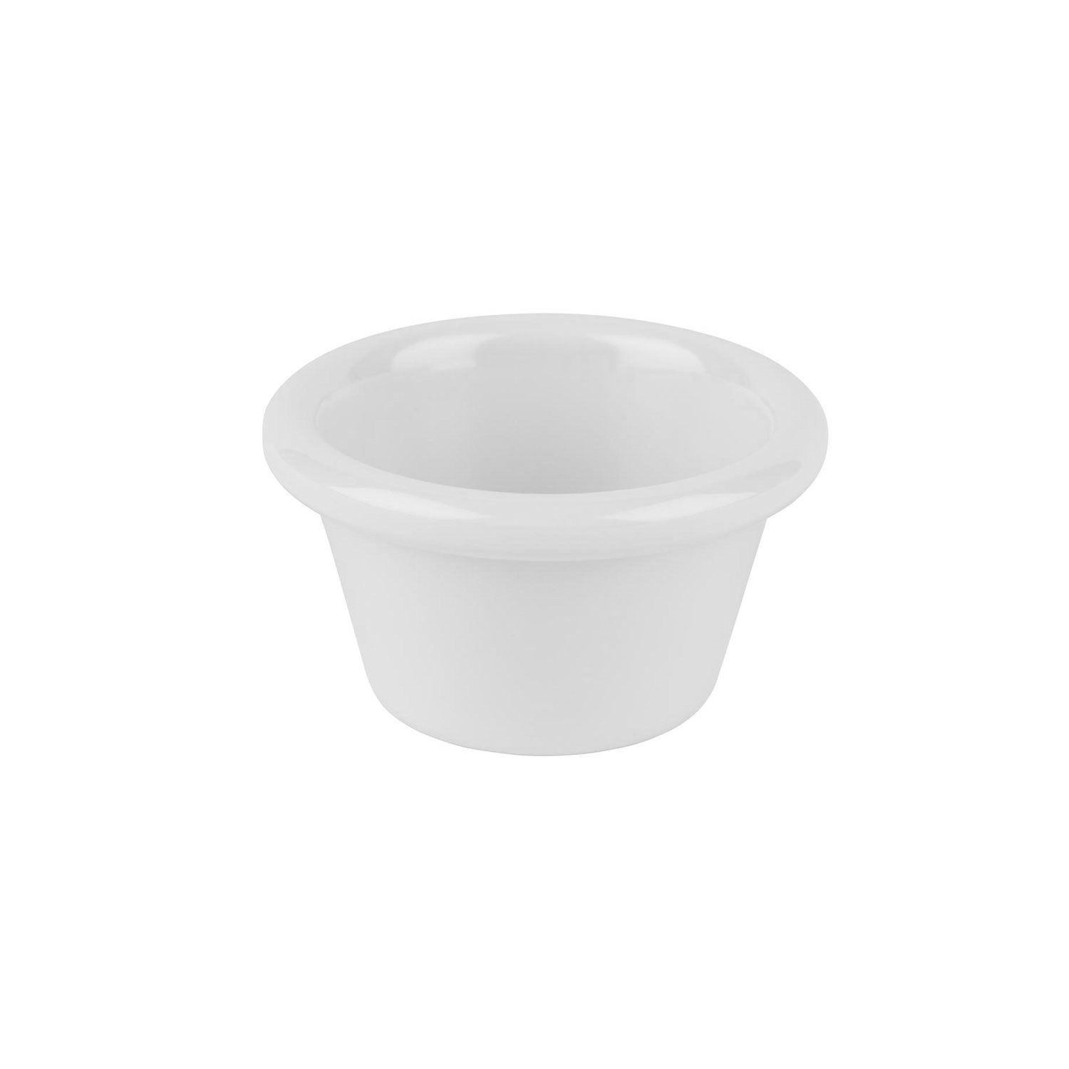 (24 sztuki) Miseczki do dipów – CASUAL – melamina – 80 ml – Ø 80 mm – białe