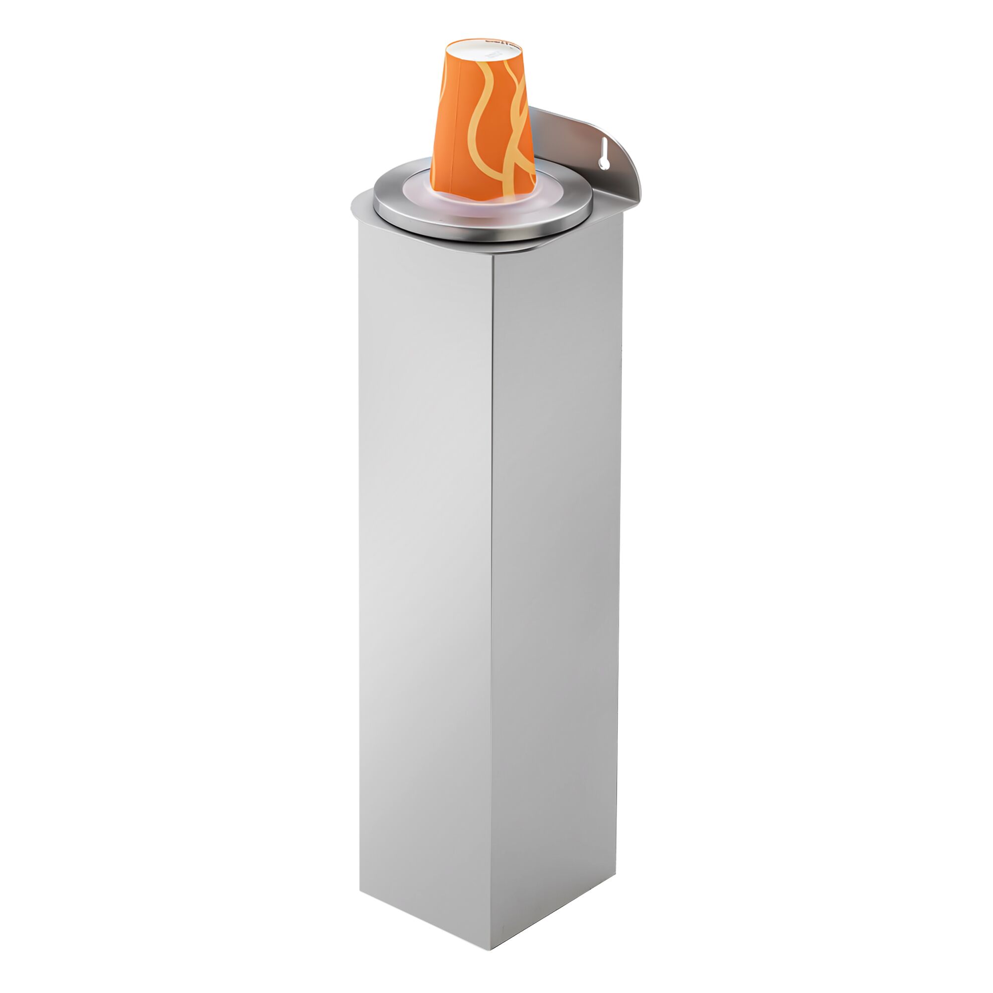 Dispensador de vasos - Plástico - Regulable Ø62-98mm - Versión de pared