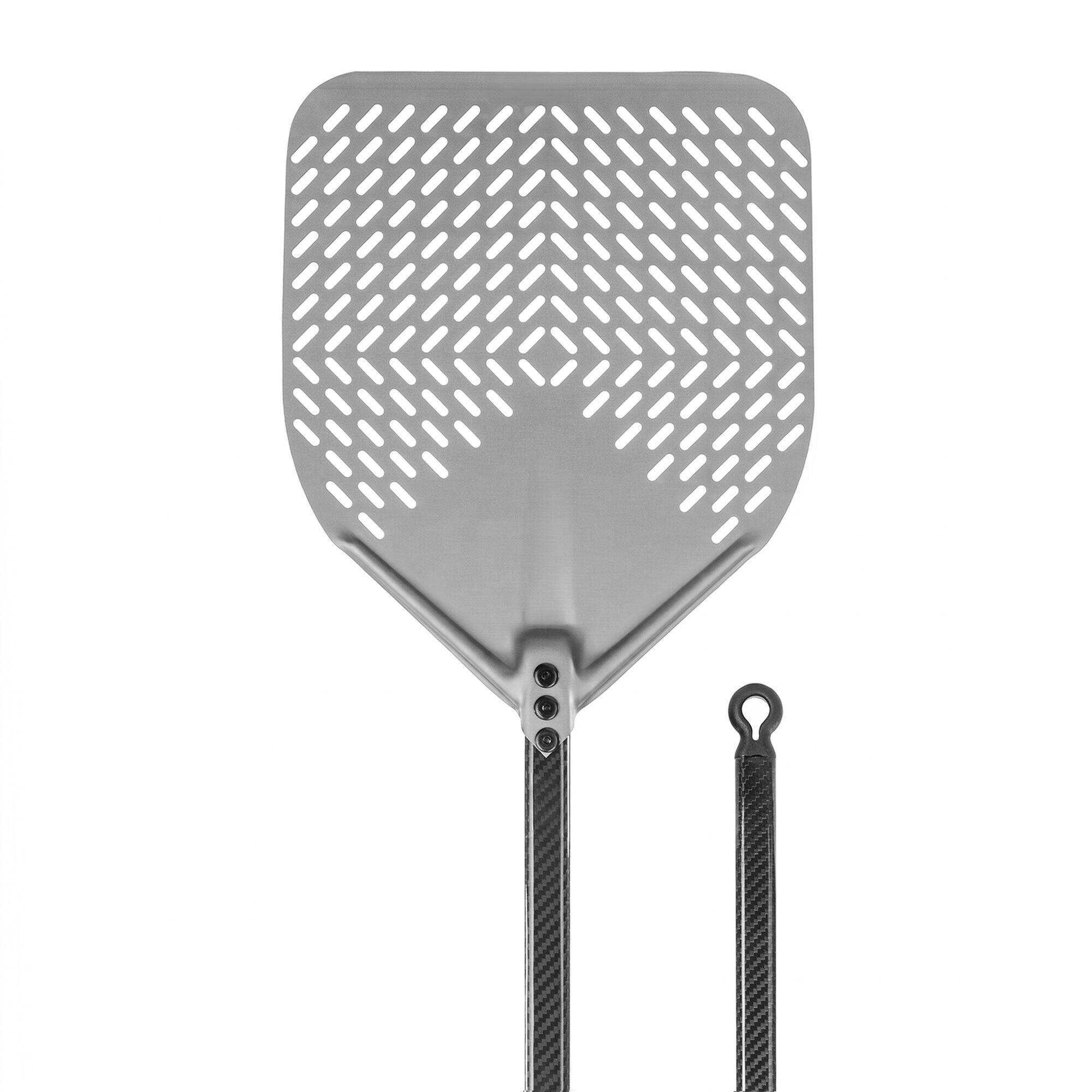 Pizzaspade – aluminium – skaft i kolfiber – 330 x 330 mm