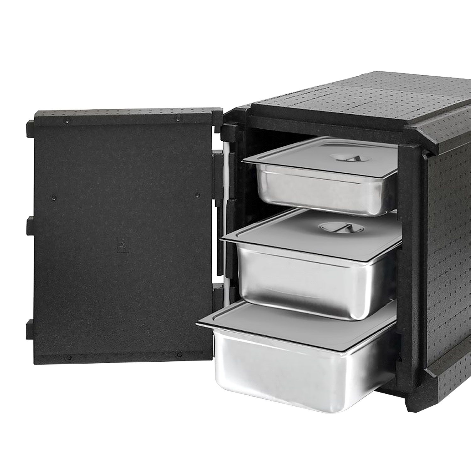 Thermobox - Front loading - GN 1/1 - 83L - 500x650x610mm - for 1/1 GN containers
