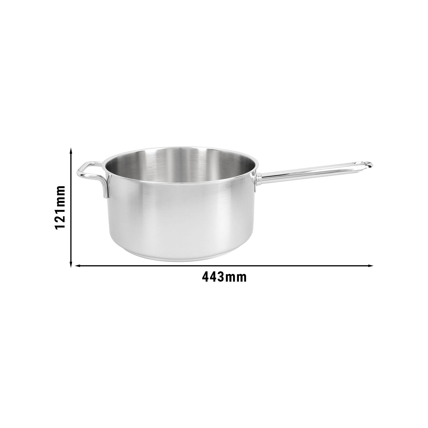 DEMEYERE | APOLLO 7 - Stieltopf ohne Deckel - Ø 220mm - Edelstahl