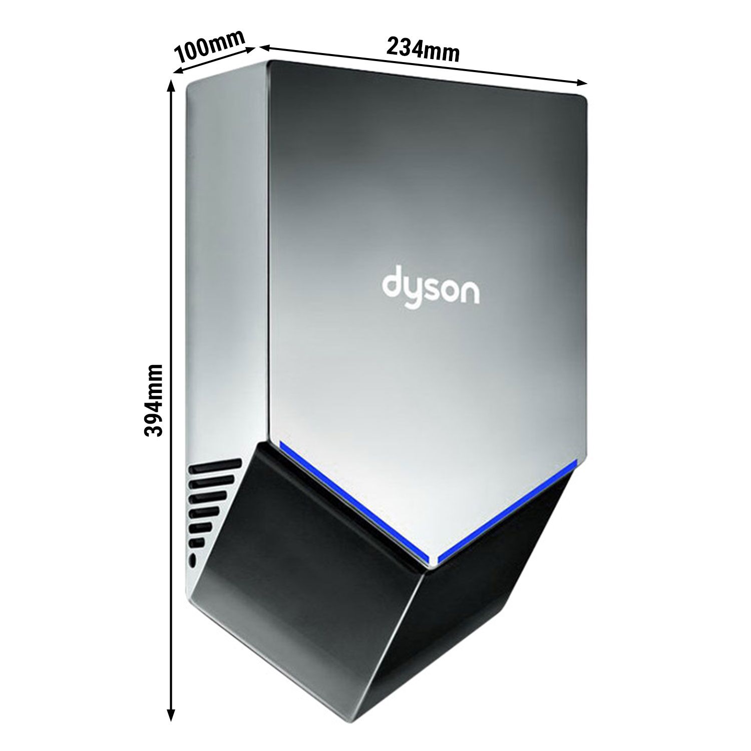 DYSON | AIRBLADE V - Asciugamani elettrico con sensore - Nichel