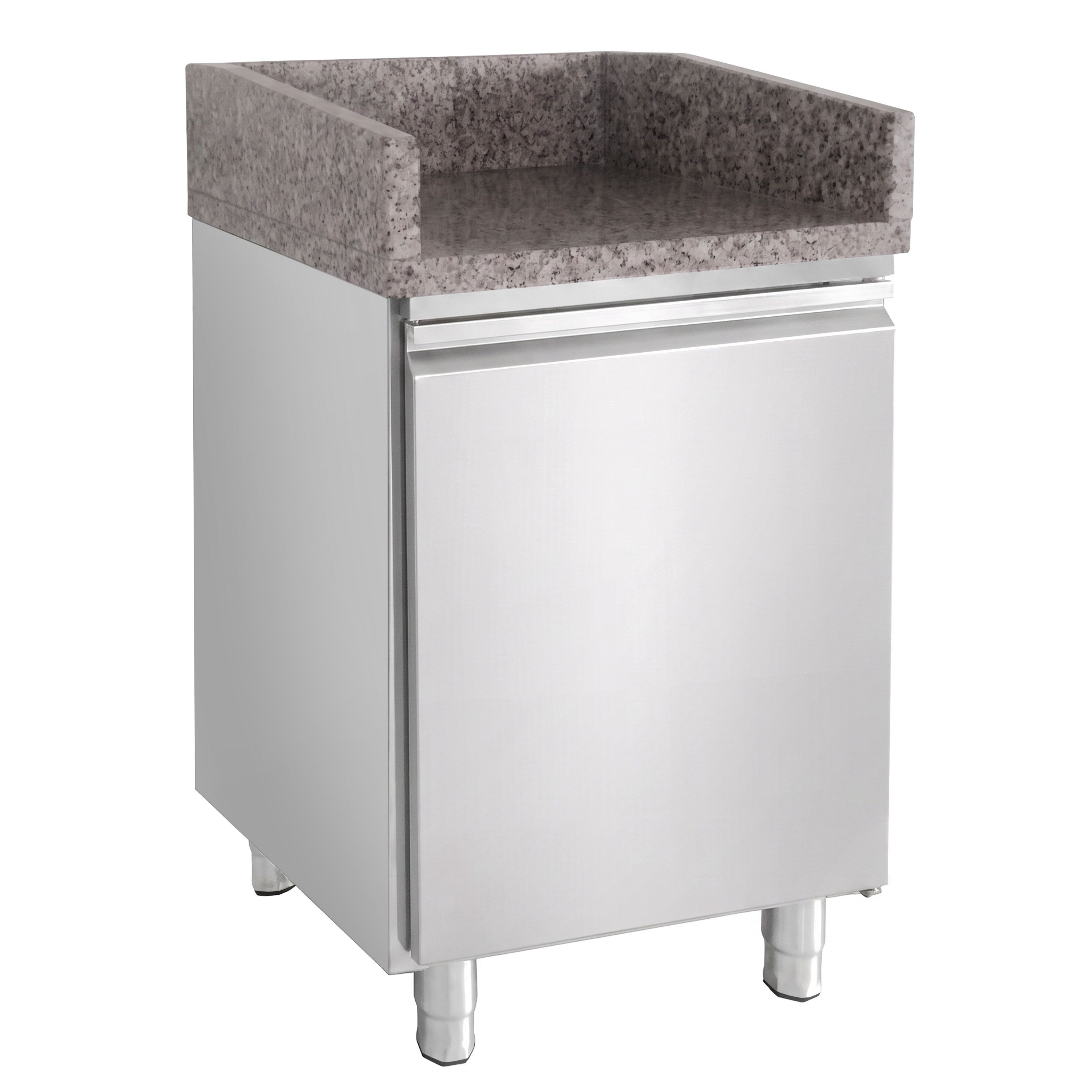 Till Counter POG147ND - 500mm - Stainless steel body