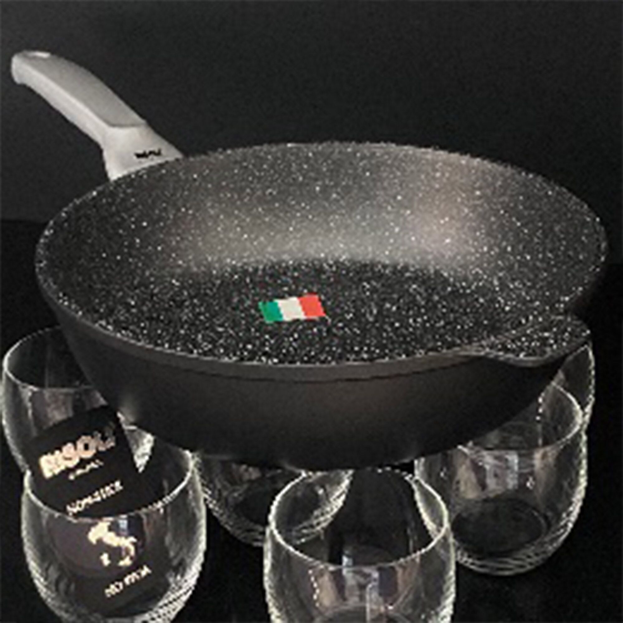 PREMIUM ERGO Frying Pan - Induction-compatible - 24 cm diameter - deep