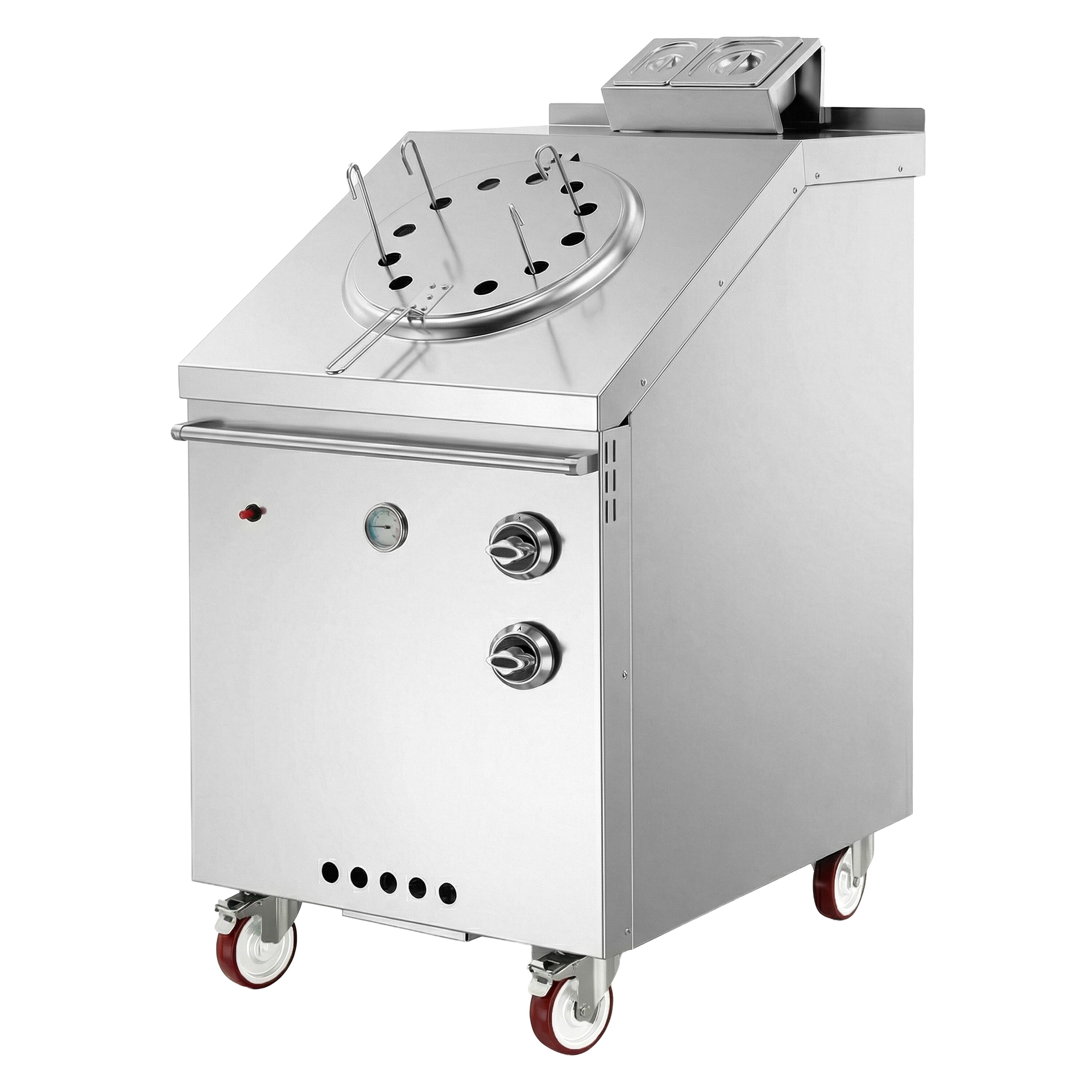 Gas Forno Tandoori - manuale - 64,80kW - 706x995x1441mm - Acciaio inox AISI 304