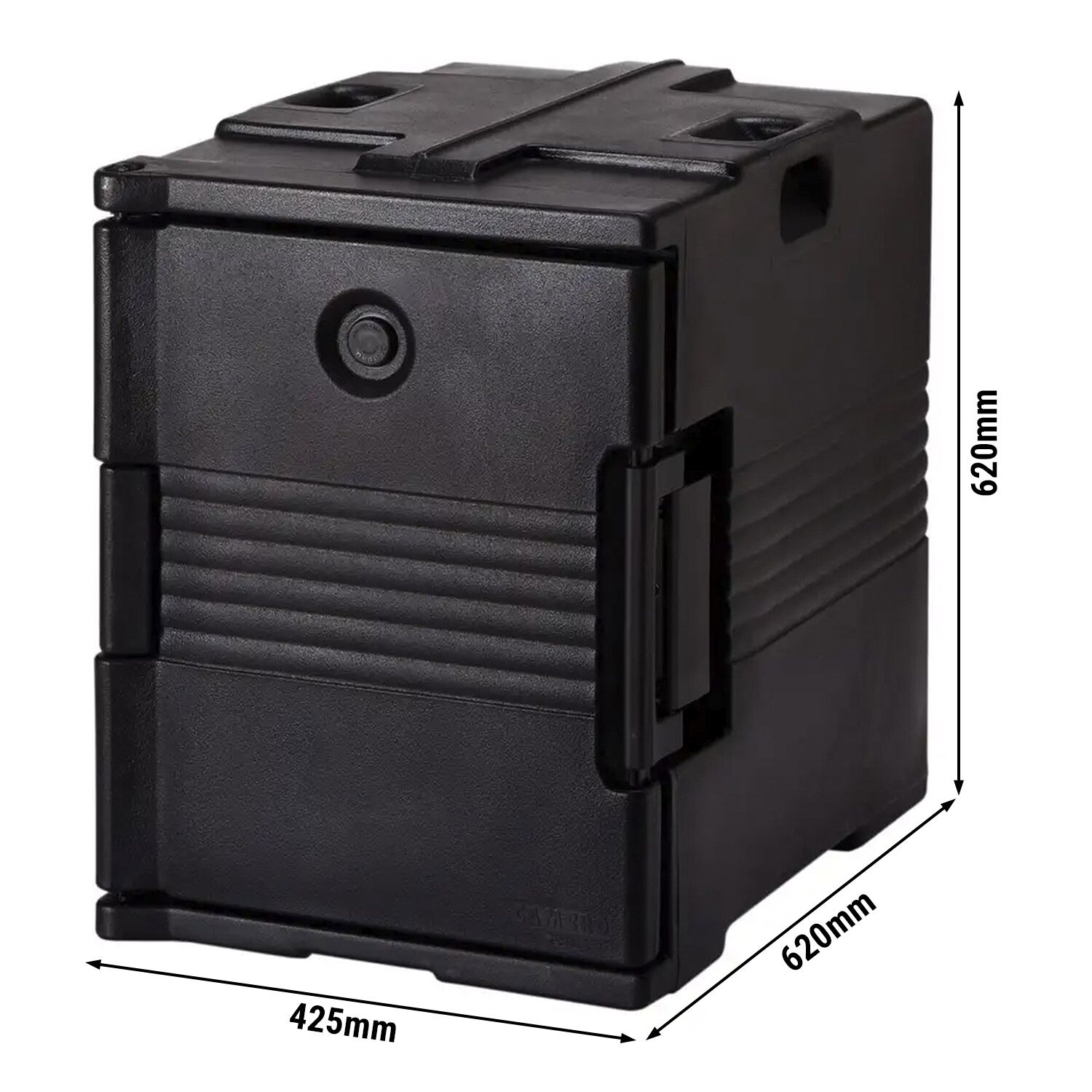 CAMBRO | ULTRA PAN CARRIER® - Conteneur thermique 57 litres - pour 4 bacs GN 1/1 - Noir