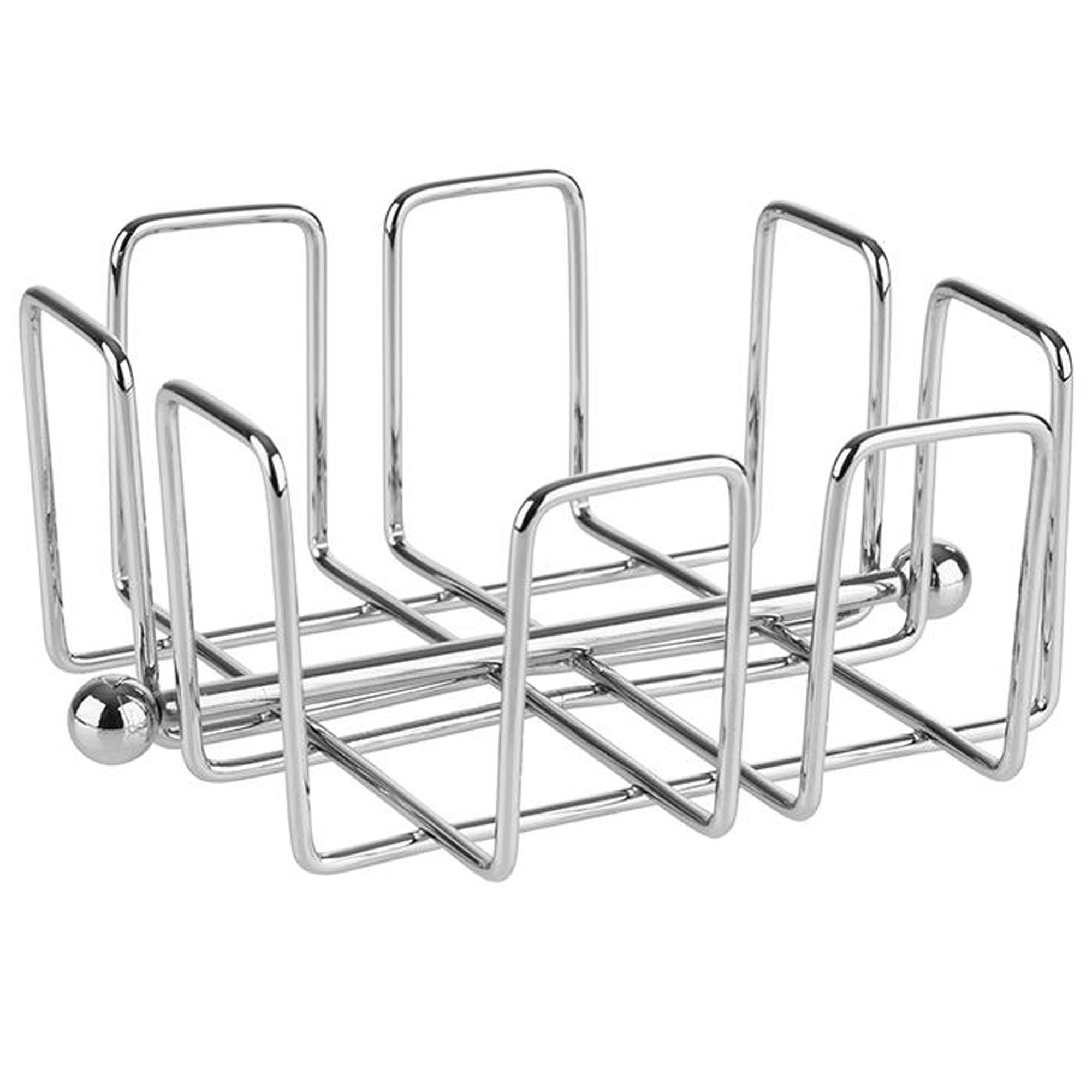 (6 pcs) Porte-serviettes cocktail - BAR - Métal - pour env. 50 serviettes cocktail - 140x140x65mm - incl. poids