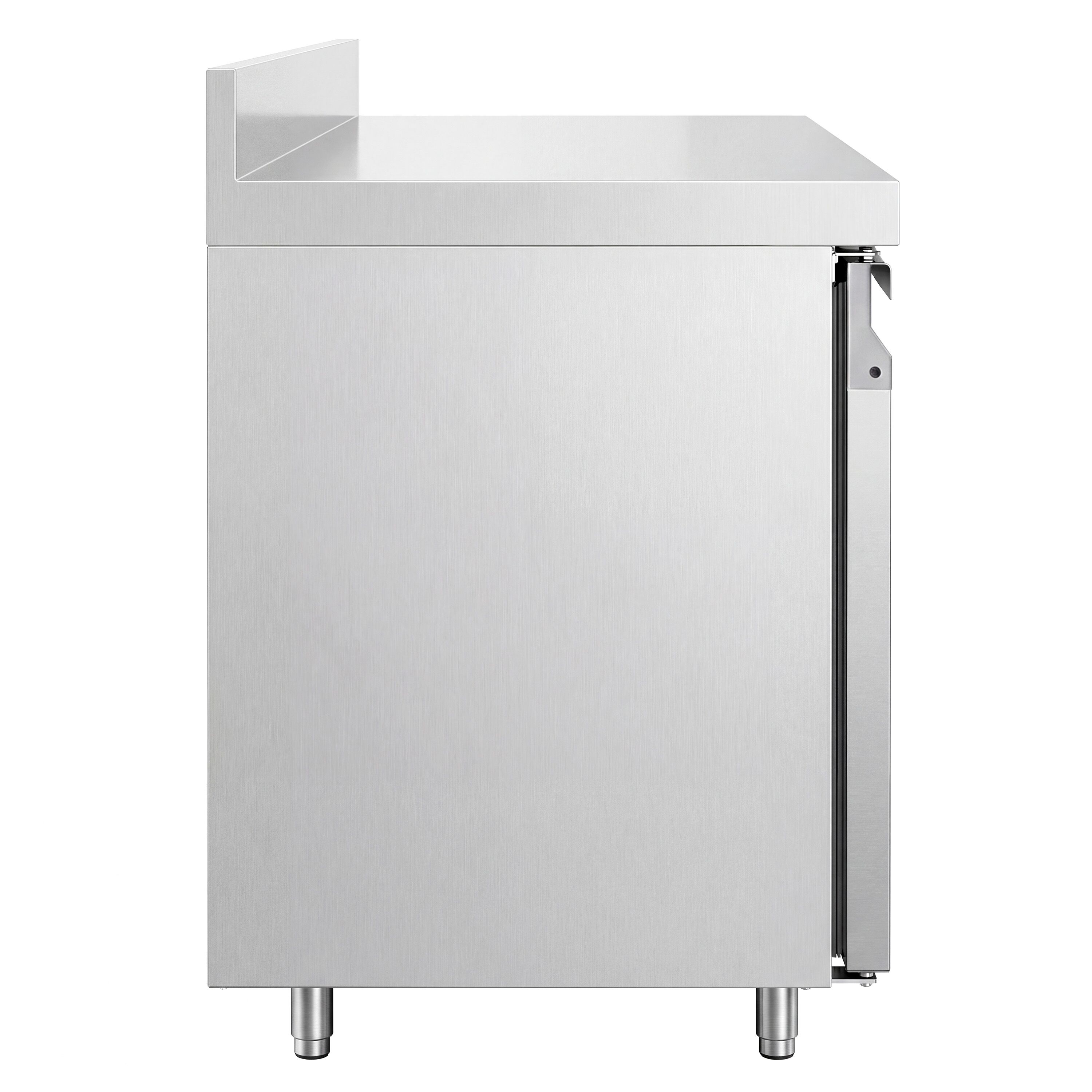 Table réfrigérée positive ECO - 2230x700mm - 4 portes - +0/+8°C - Compatibilité GN 1/1 - dosseret