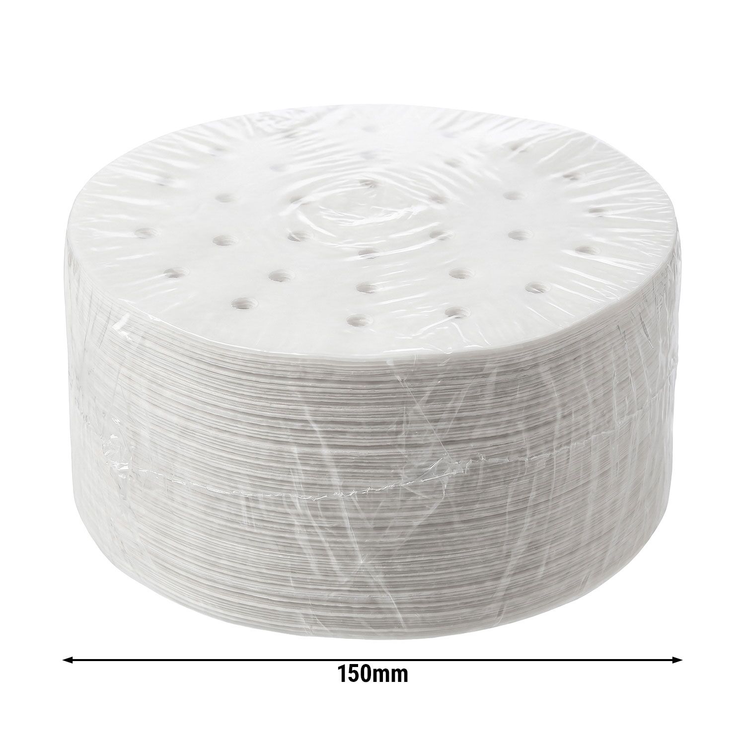 (500 sztuk) Papier do przekładania kotletów hamburgerowych – Ø 150 mm