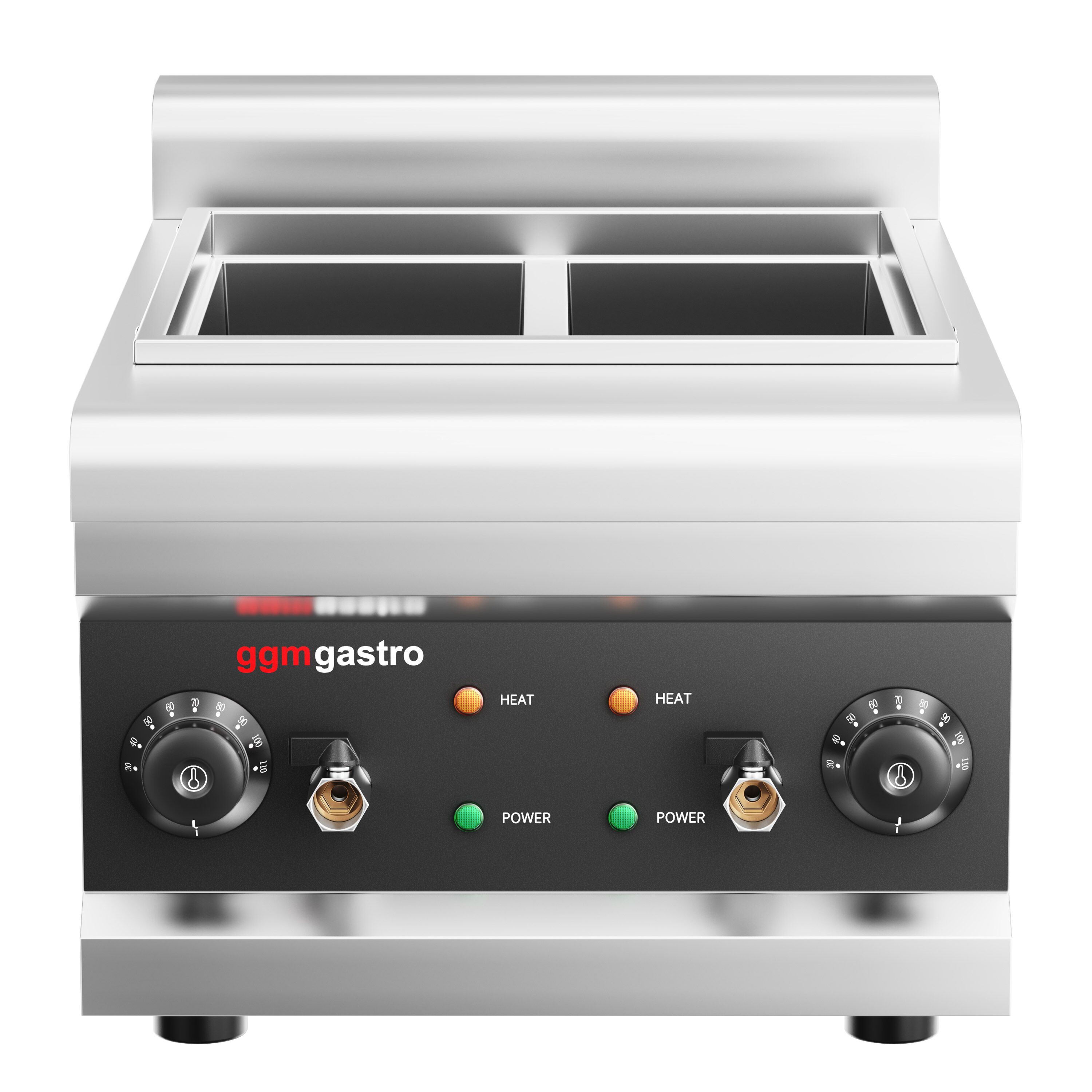 Cuiseur à pâtes électrique – 3 kW – incl. 4 paniers